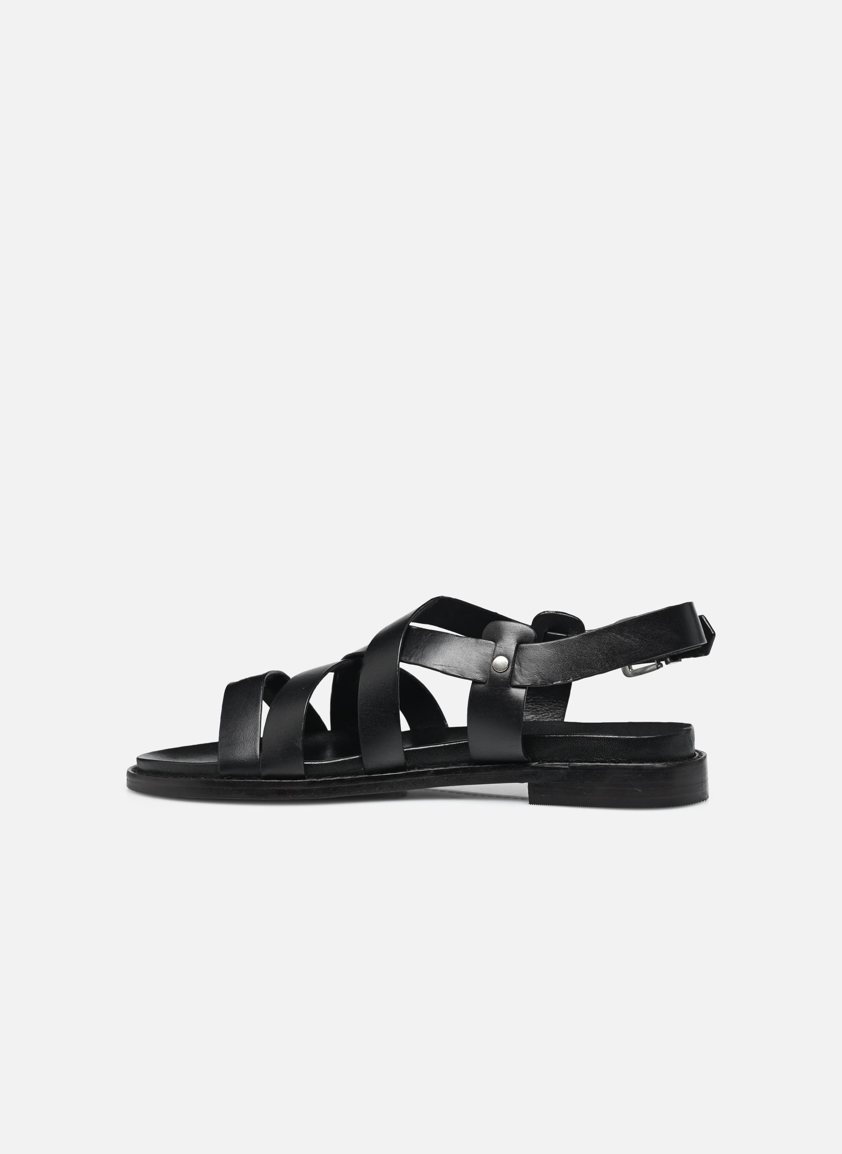 Flache Sandalen WOKY damen schwarz Jonak Flache Sandalen WOKY damen schwarz Noir