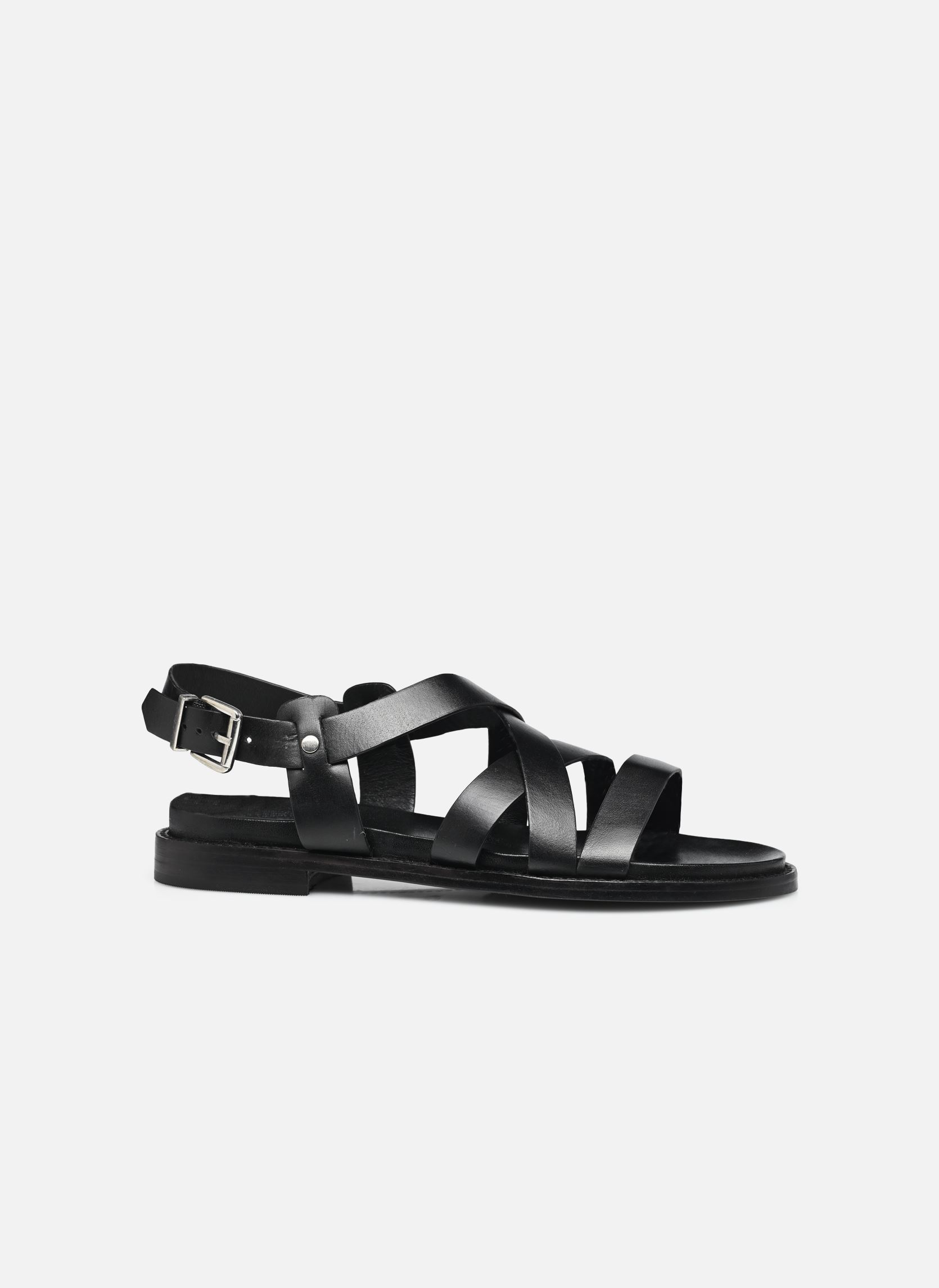 Flache Sandalen WOKY damen schwarz Jonak Flache Sandalen WOKY damen schwarz Noir