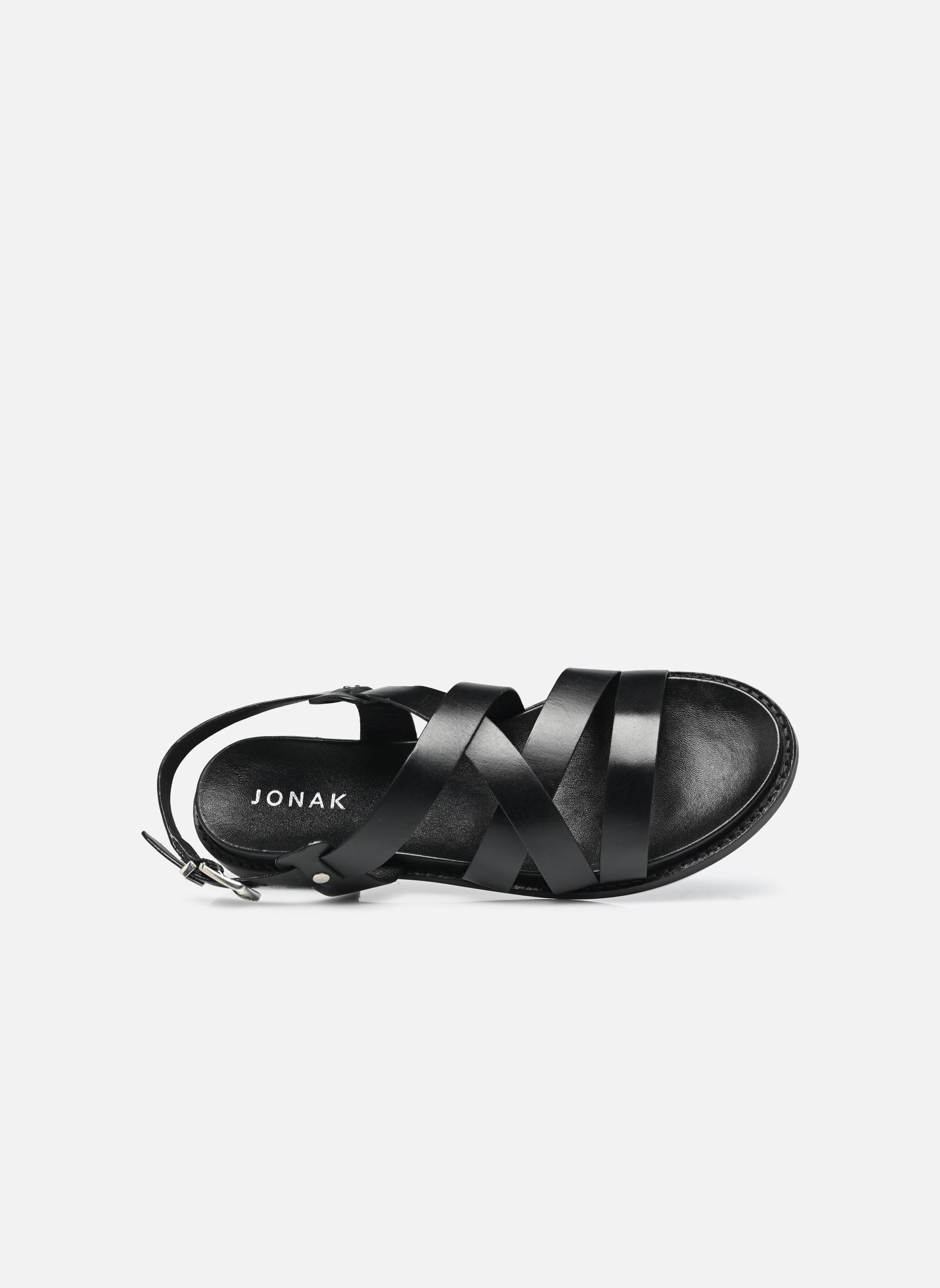 Flache Sandalen WOKY damen schwarz Jonak Flache Sandalen WOKY damen schwarz Noir