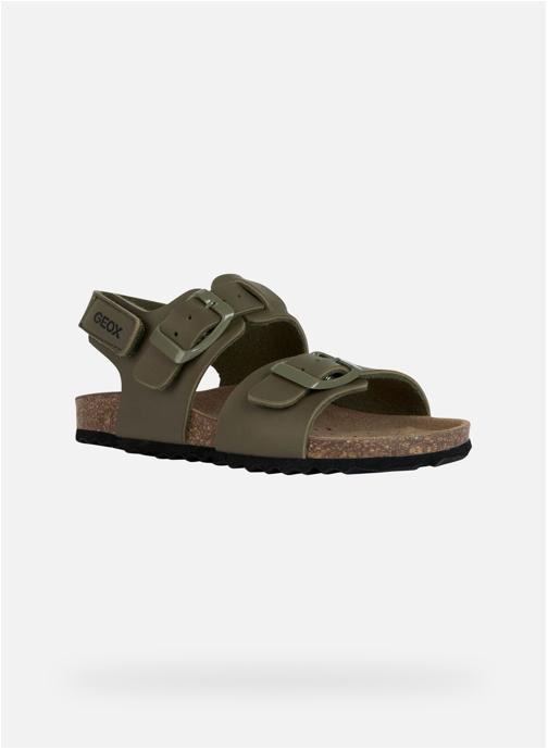 Geox Sandales J GHITA BOY garçon vert