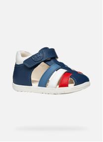 Sandales B SANDAL MACCHIA BOY garçon bleu