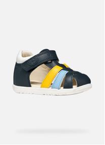 Sandales B SANDAL MACCHIA BOY garçon bleu