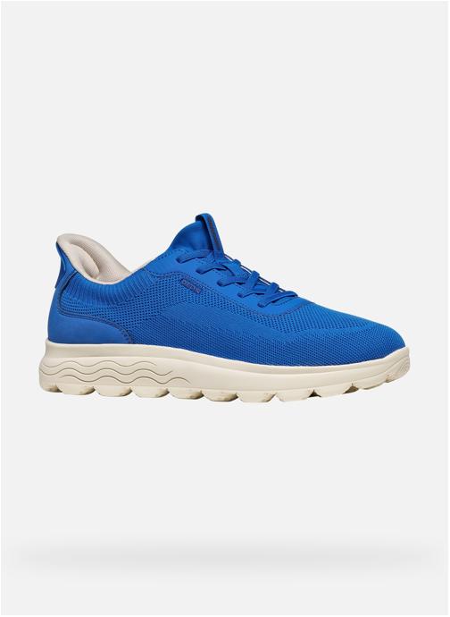 Geox Baskets basses U SPHERICA PLUS homme bleu