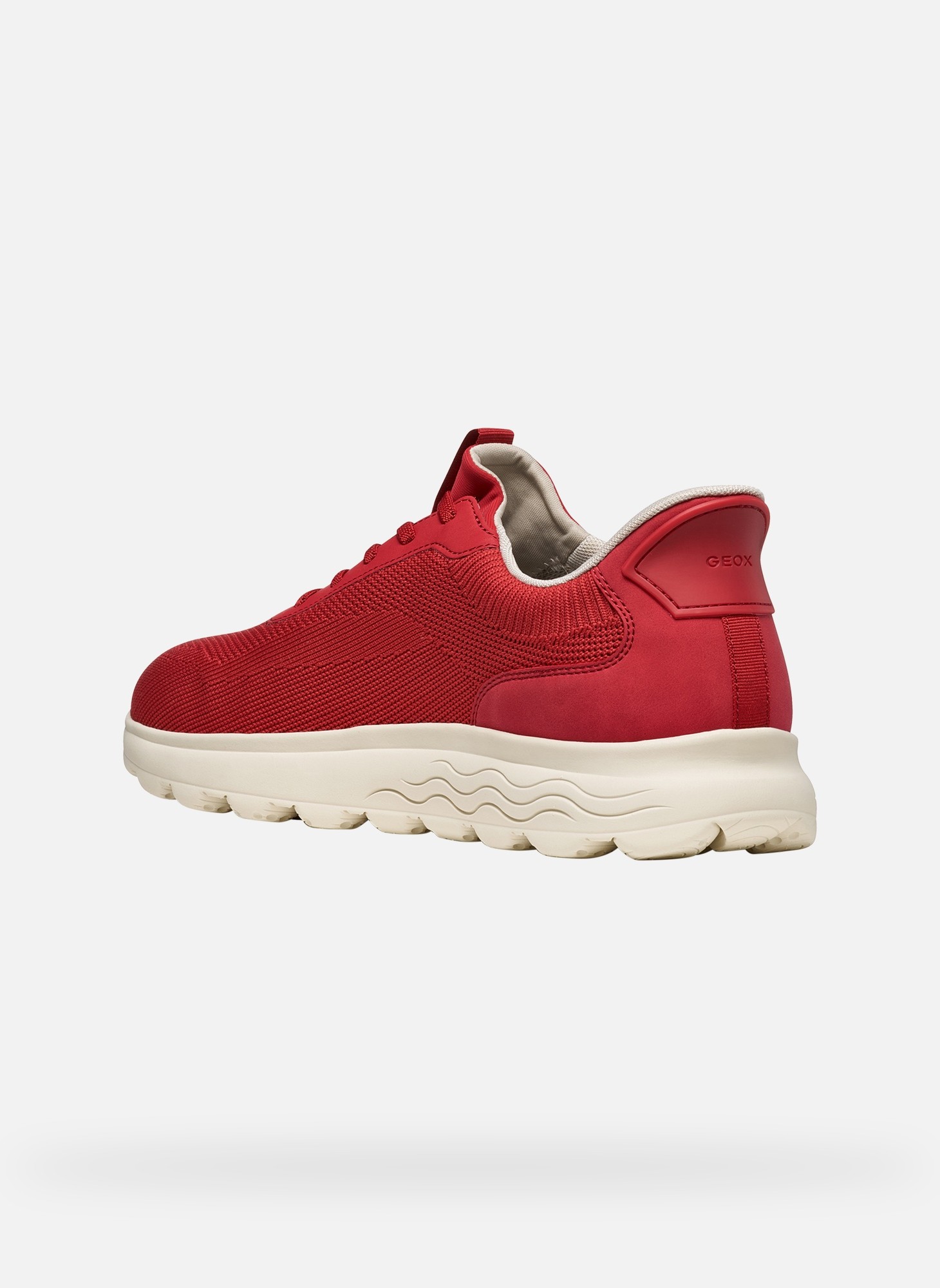 Baskets basses SPHERICA PLUS MAN homme rouge Geox Baskets basses SPHERICA PLUS MAN homme rouge Rouge