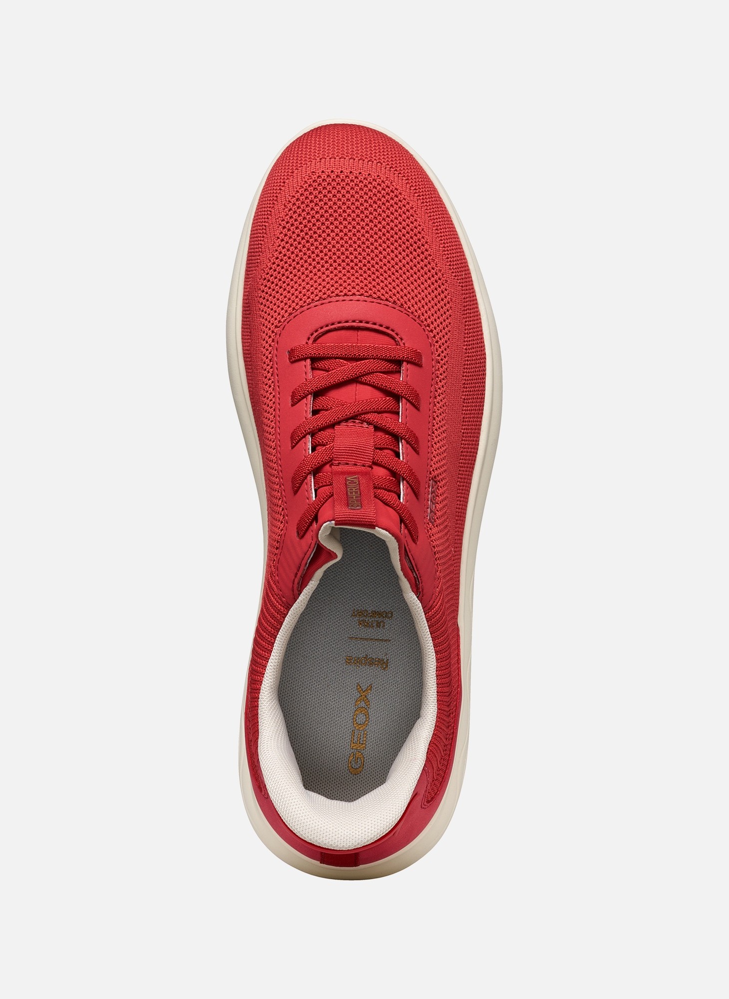 Baskets basses SPHERICA PLUS MAN homme rouge Geox Baskets basses SPHERICA PLUS MAN homme rouge Rouge