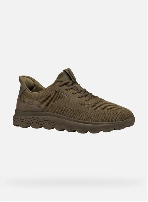 Geox Baskets basses SPHERICA PLUS MAN homme vert