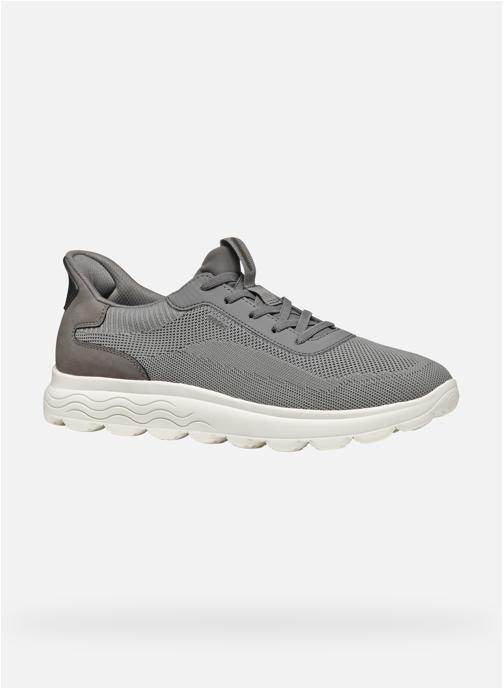 Geox Baskets basses U SPHERICA PLUS homme gris