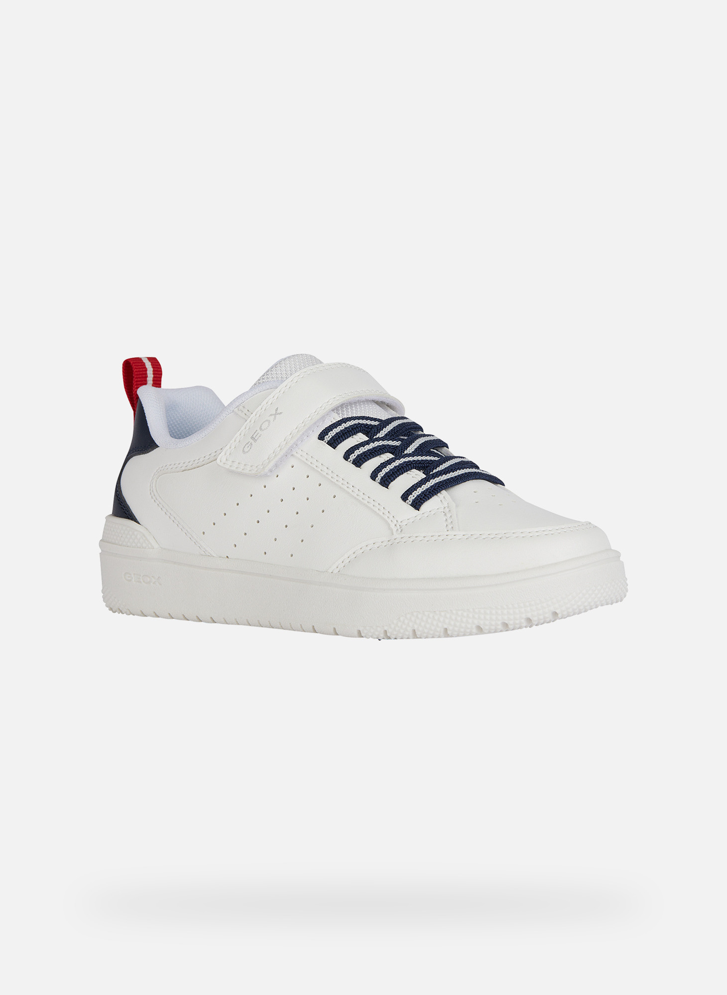 Baskets basses J WASHIBA BOY garçon blanc Geox Baskets basses J WASHIBA BOY garçon blanc Blanc & bleu