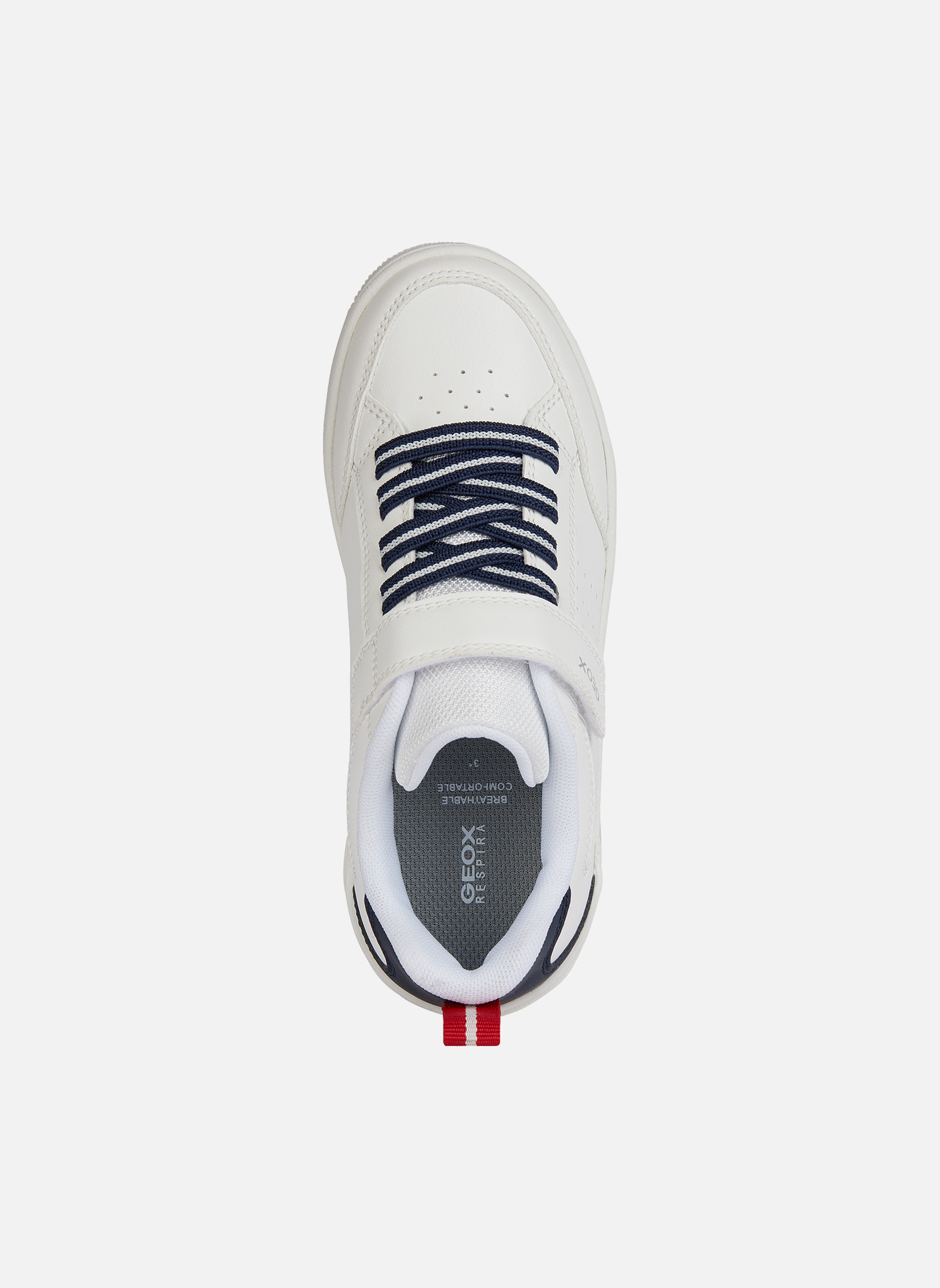 Baskets basses J WASHIBA BOY garçon blanc Geox Baskets basses J WASHIBA BOY garçon blanc Blanc & bleu