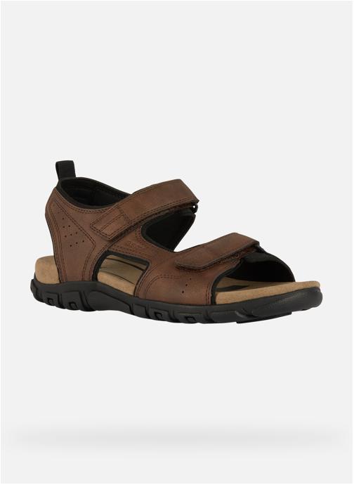 Geox Sandales et mules UOMO SANDAL STRADA homme marron