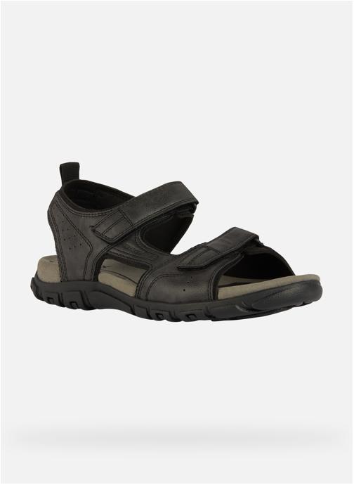 Geox Sandales et mules UOMO SANDAL STRADA homme noir