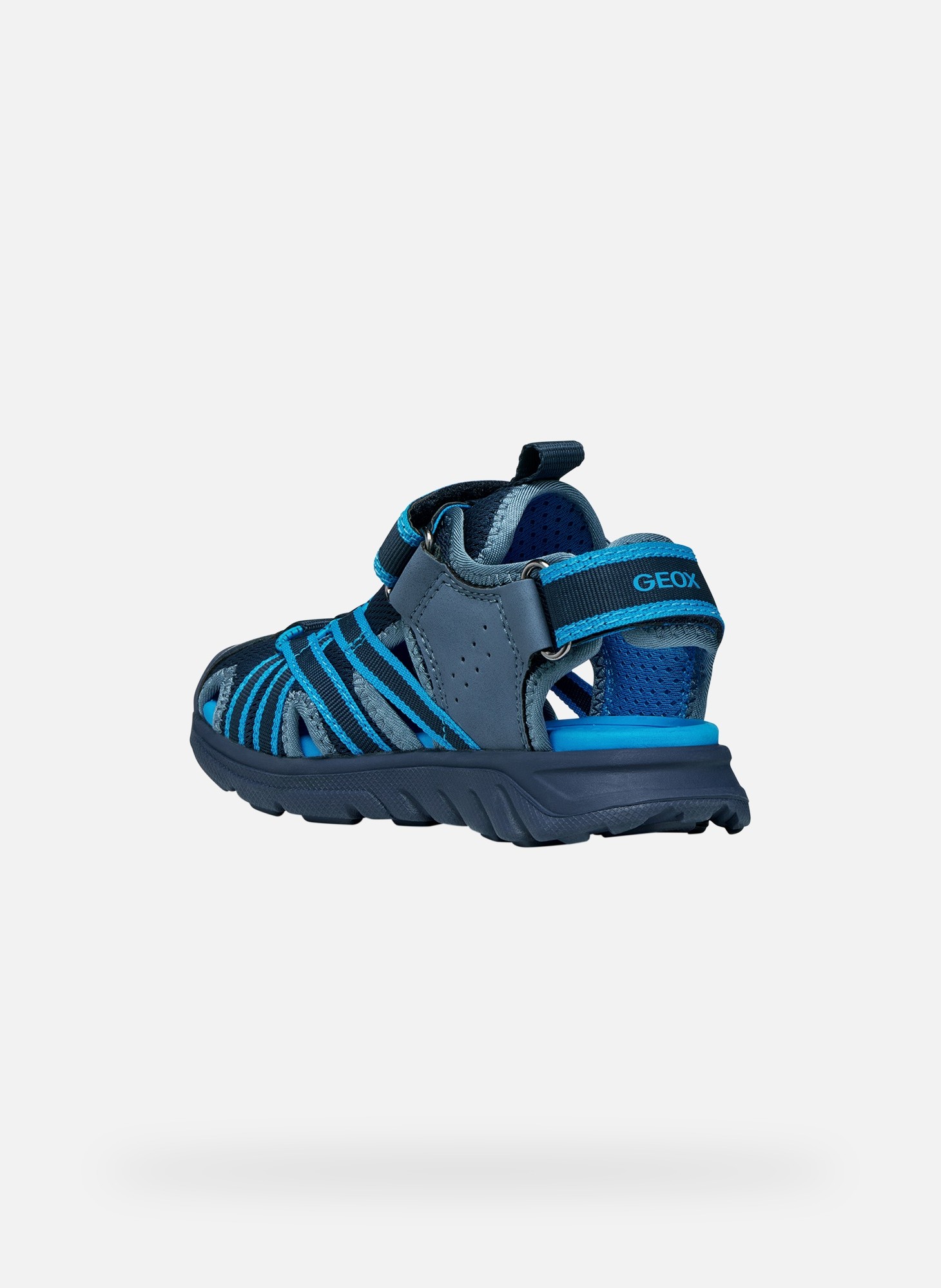 Sandales SANDAL AIRADYUM BOY garçon bleu Geox Sandales SANDAL AIRADYUM BOY garçon bleu Bleu foncé