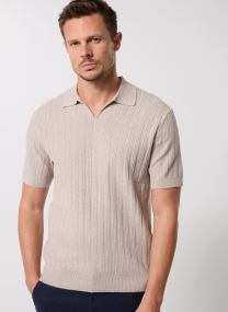 Kurzarm-Poloshirts TPOLUX herren beige Marvin&Co Kurzarm-Poloshirts TPOLUX herren beige CROCKERY