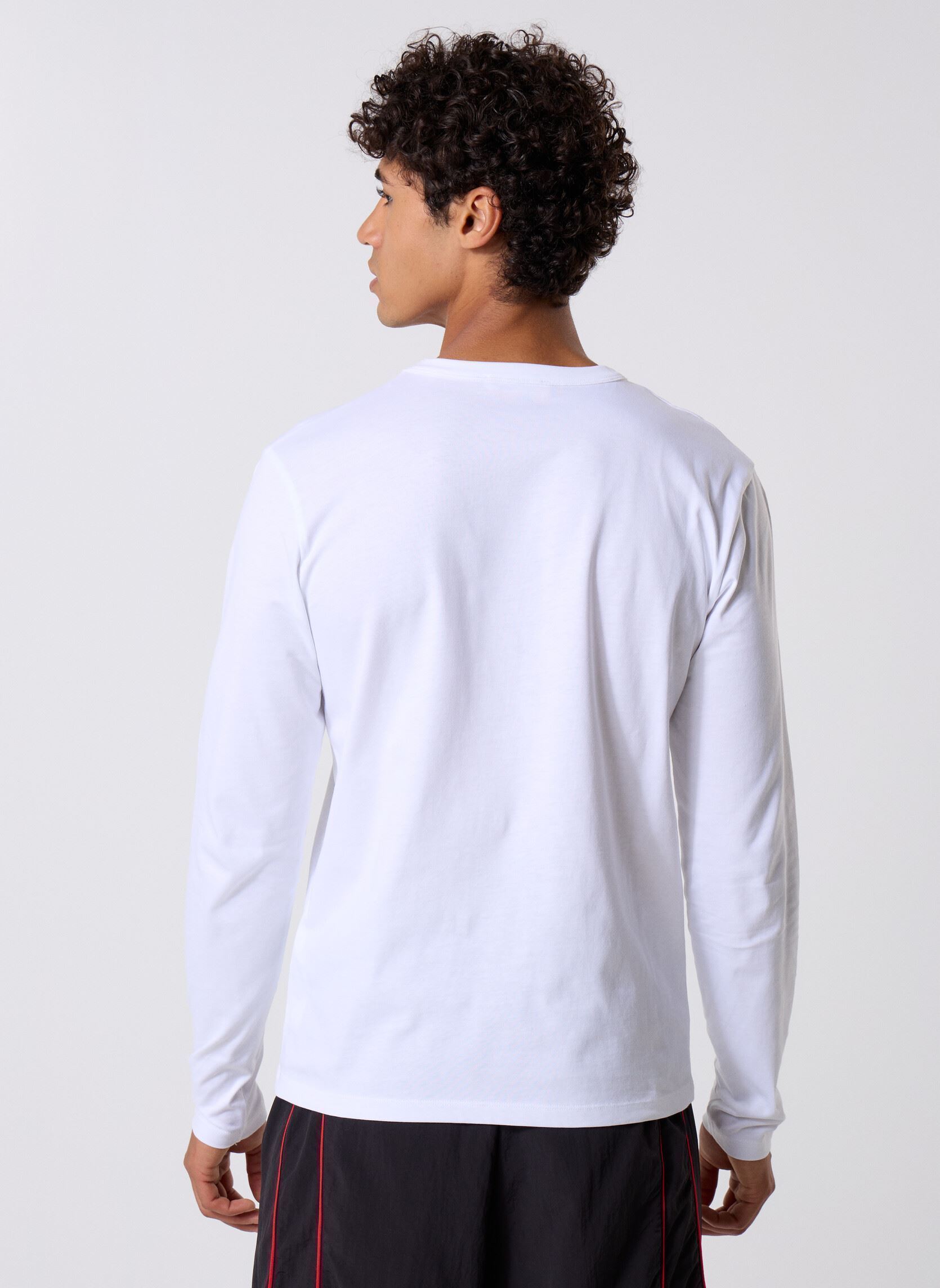 Langarm-T-Shirts TPERFLONG herren weiß Marvin&Co Langarm-T-Shirts TPERFLONG herren weiß BRIGHT WHITE