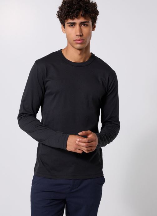 Marvin&Co Tee-shirts manches longues TPERFLONG homme noir