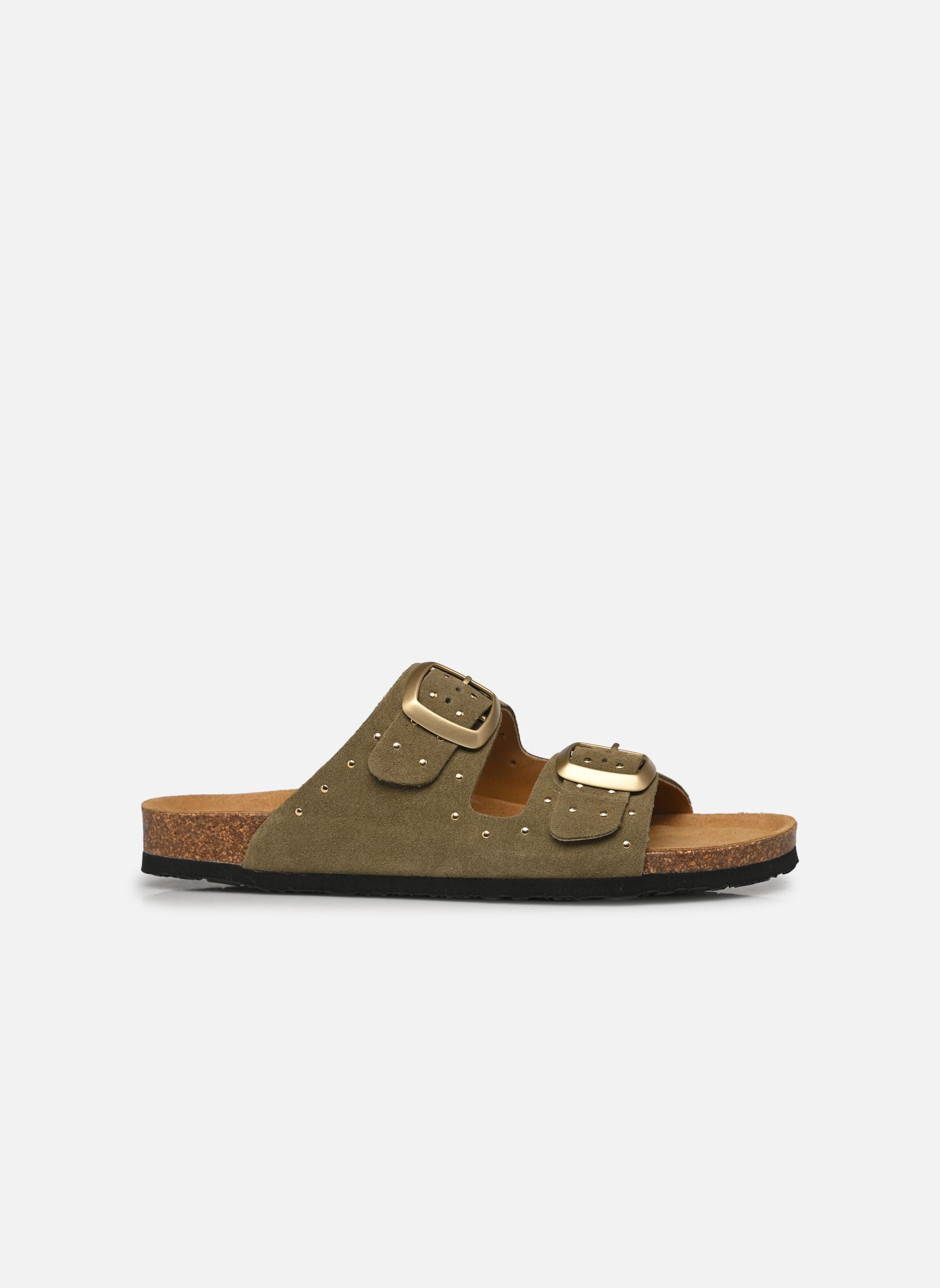Pantoletten und Clogs BETA RE SQUARE damen grün Plakton Pantoletten und Clogs BETA RE SQUARE damen grün LIGHT KAKI 717 X