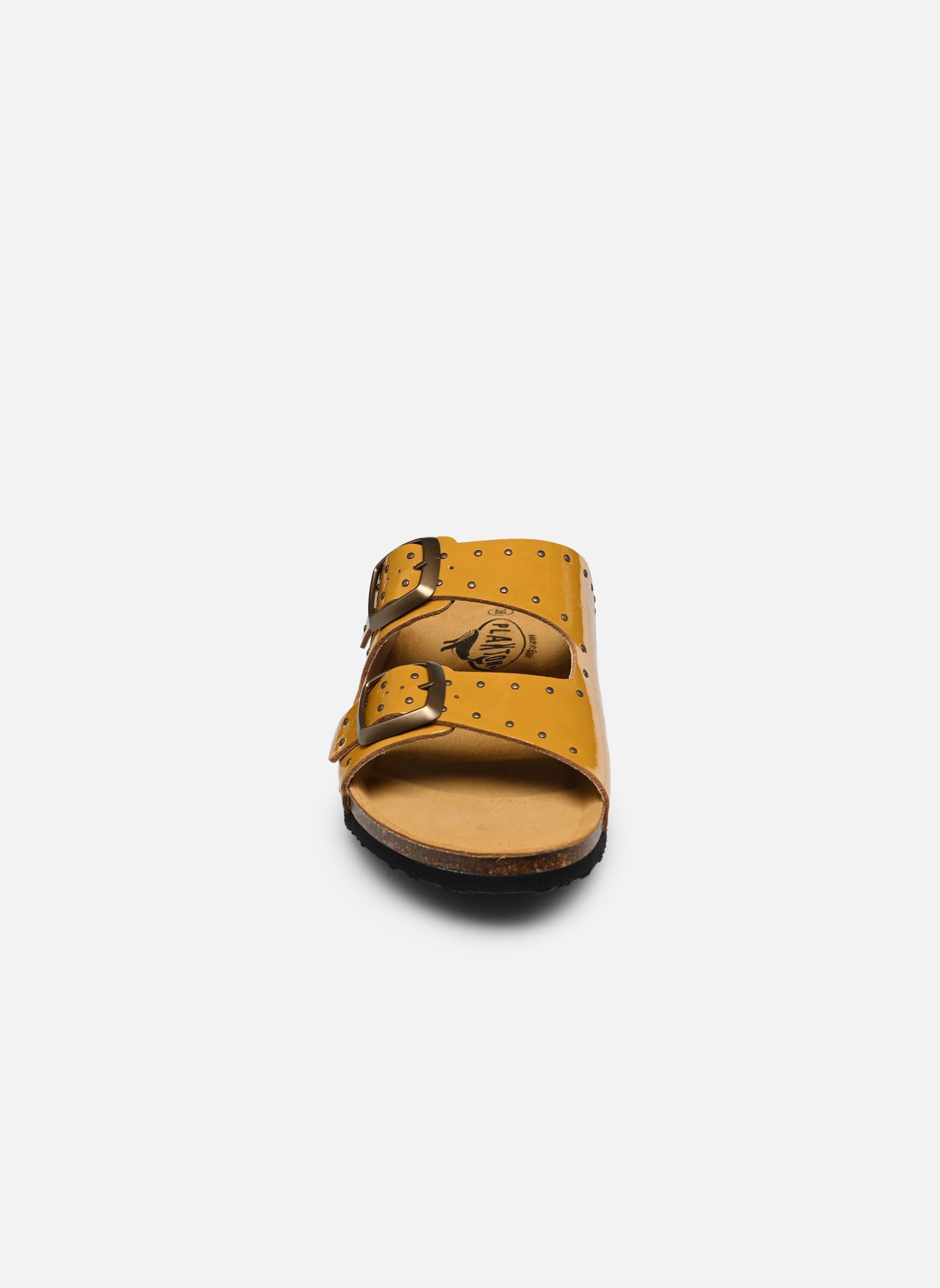 Ciabattine e Sabots BETA RE SQUARE donna giallo Plakton Ciabattine e Sabots BETA RE SQUARE donna giallo OCRE