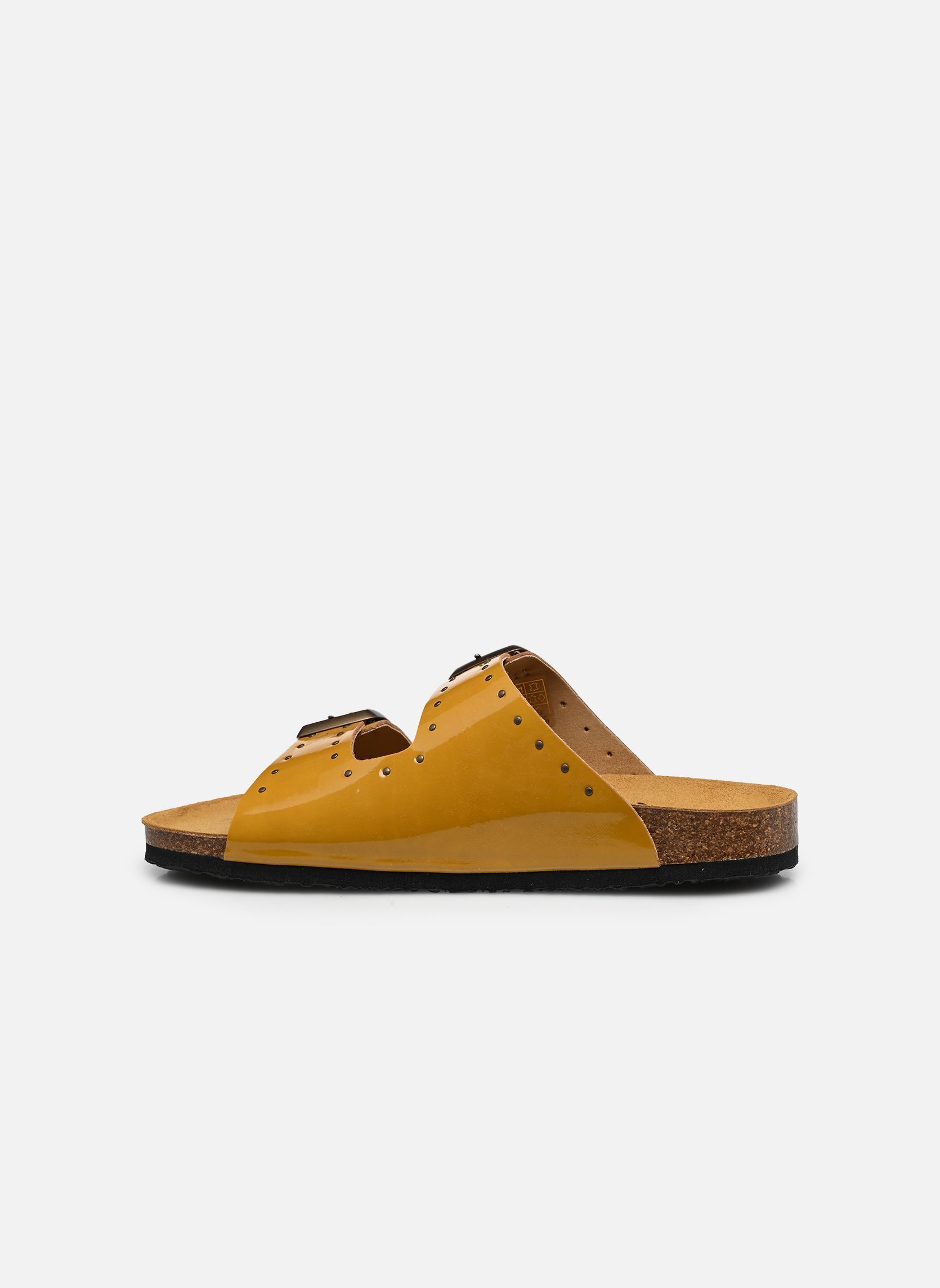 Ciabattine e Sabots BETA RE SQUARE donna giallo Plakton Ciabattine e Sabots BETA RE SQUARE donna giallo OCRE