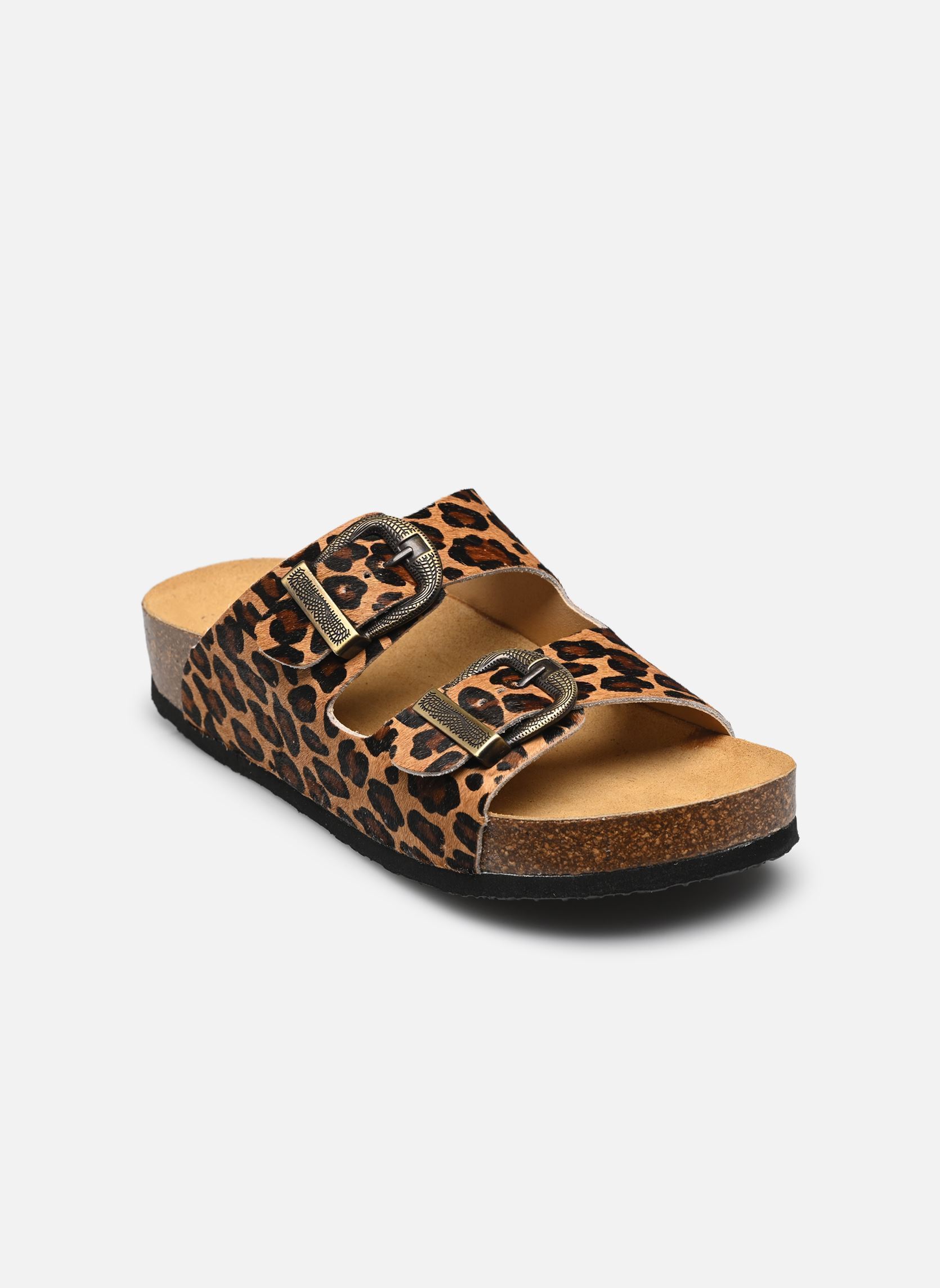 Mules et sabots CP BETA WEST LEOPARD femme marron Plakton Mules et sabots CP BETA WEST LEOPARD femme marron LEOPARD 2004