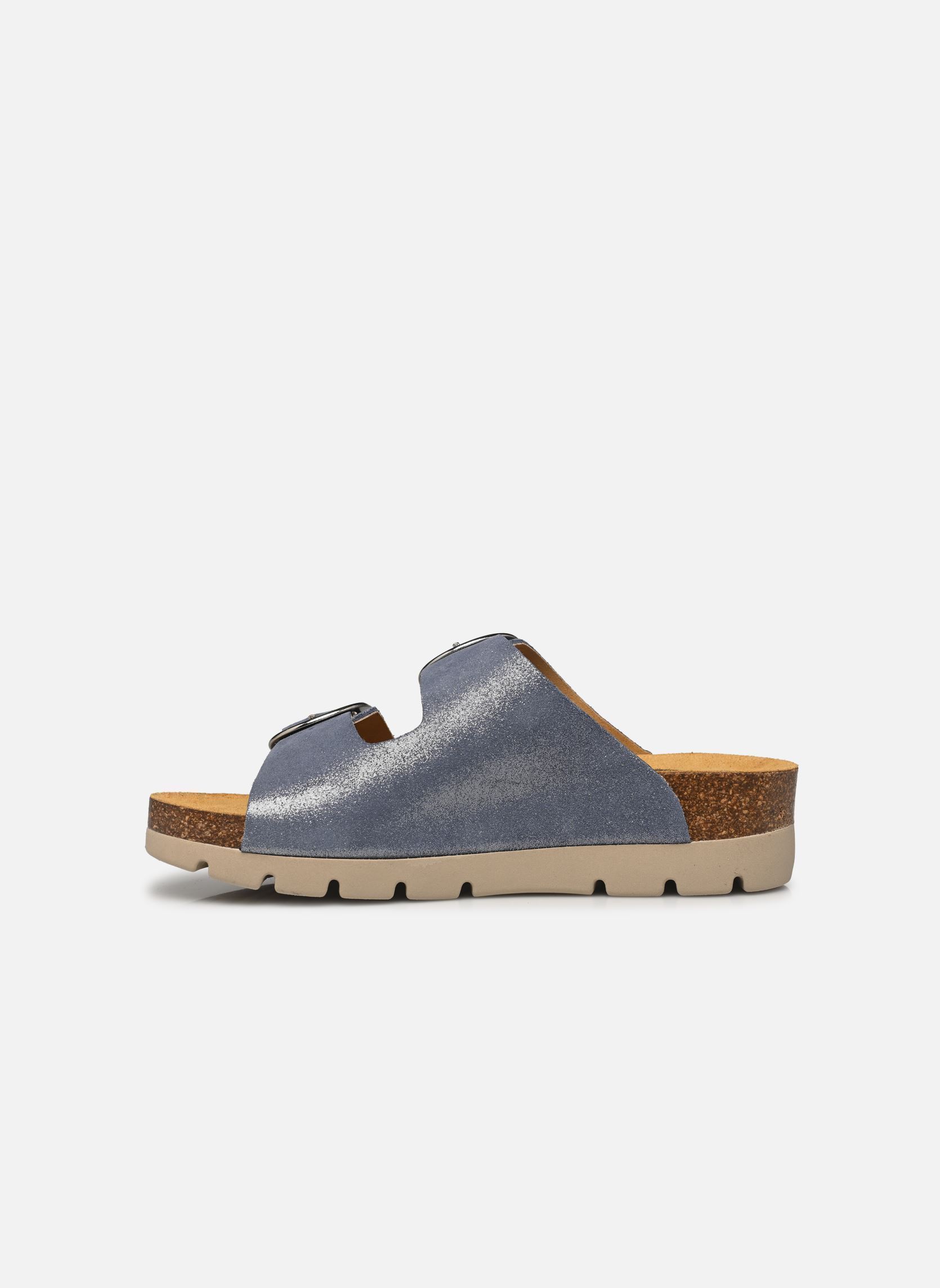 Pantoletten und Clogs MEMORY damen blau Plakton Pantoletten und Clogs MEMORY damen blau IRIS