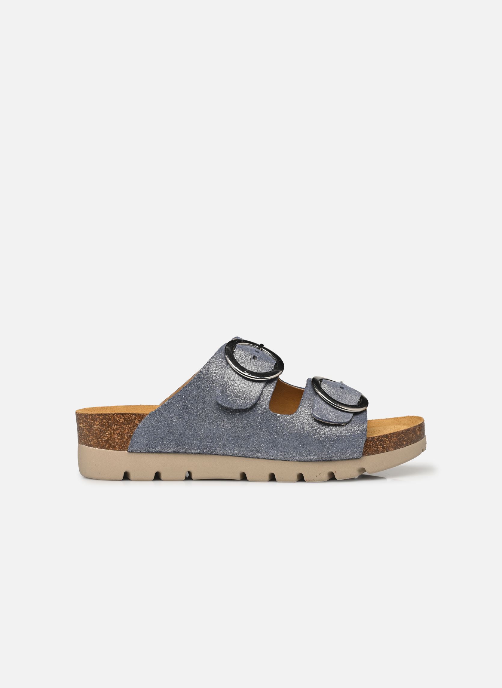 Pantoletten und Clogs MEMORY damen blau Plakton Pantoletten und Clogs MEMORY damen blau IRIS