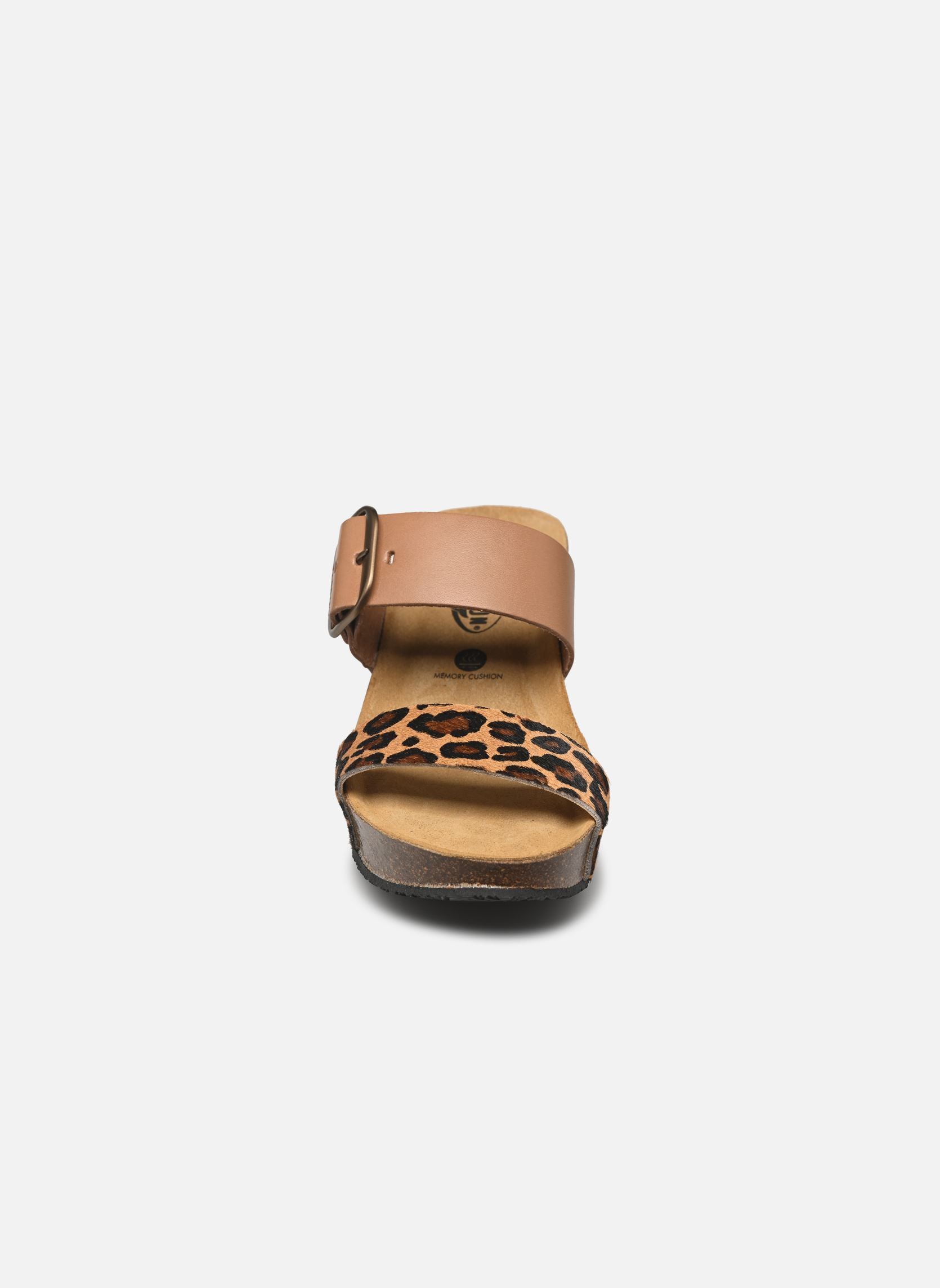 Pantoletten und Clogs SO ROCK LEOPARD damen braun Plakton Pantoletten und Clogs SO ROCK LEOPARD damen braun LEOPARD TAUPE
