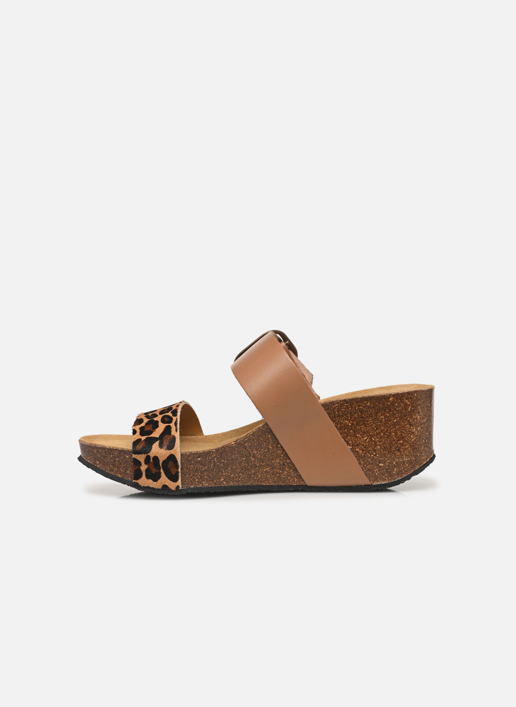 Pantoletten und Clogs SO ROCK LEOPARD damen braun Plakton Pantoletten und Clogs SO ROCK LEOPARD damen braun LEOPARD TAUPE