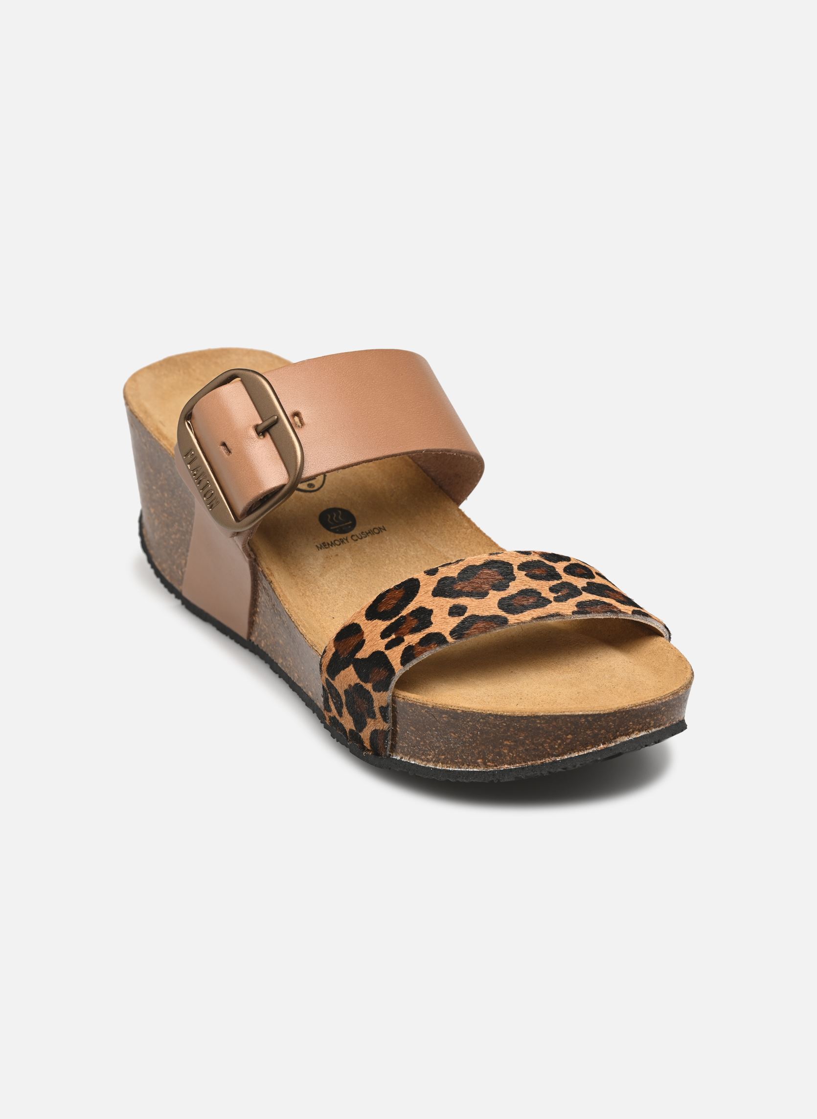 Pantoletten und Clogs SO ROCK LEOPARD damen braun Plakton Pantoletten und Clogs SO ROCK LEOPARD damen braun LEOPARD TAUPE