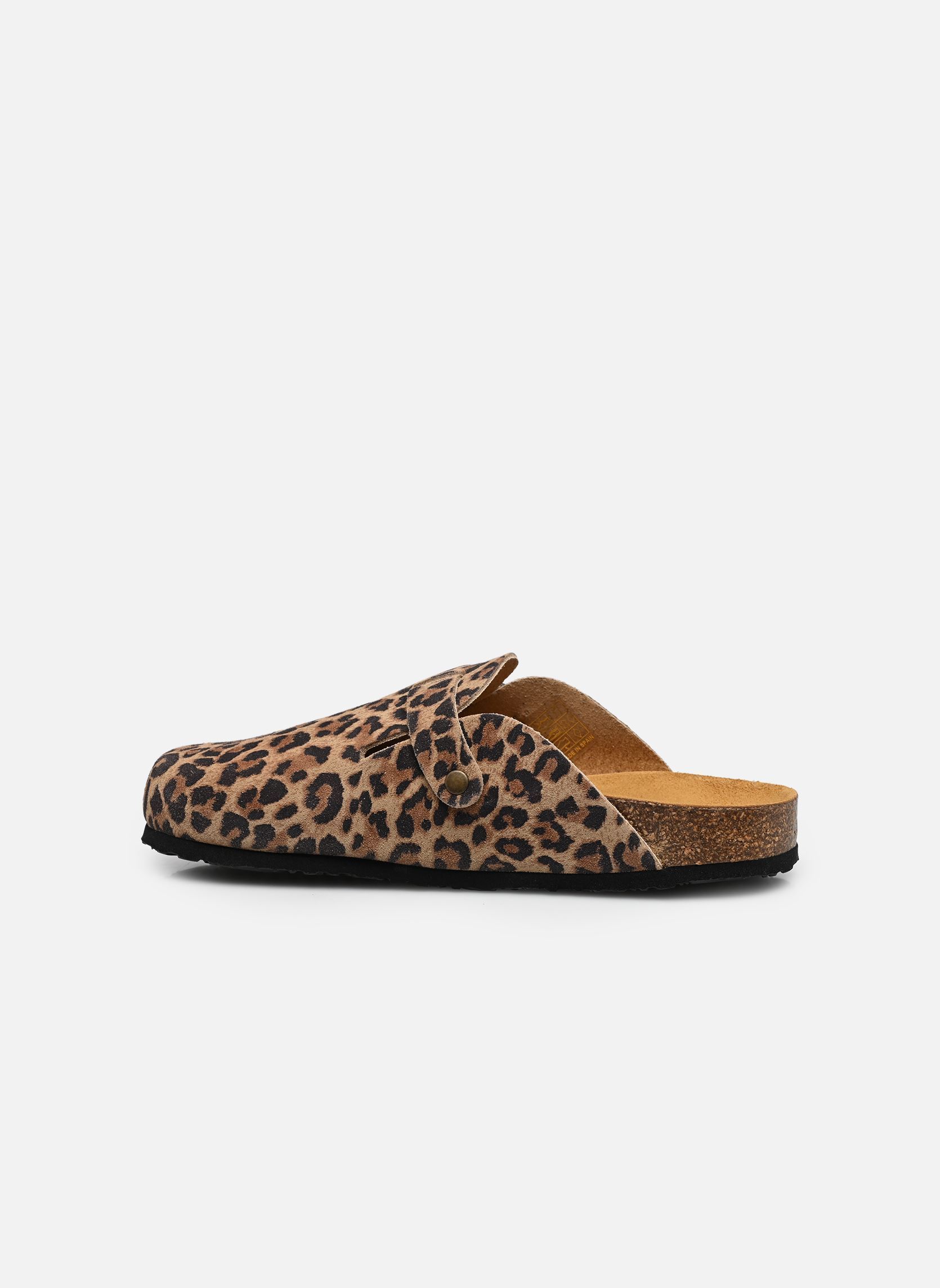Mules et sabots BLOGG WEST femme marron Plakton Mules et sabots BLOGG WEST femme marron LEOPARDO METAL MUSHROOM