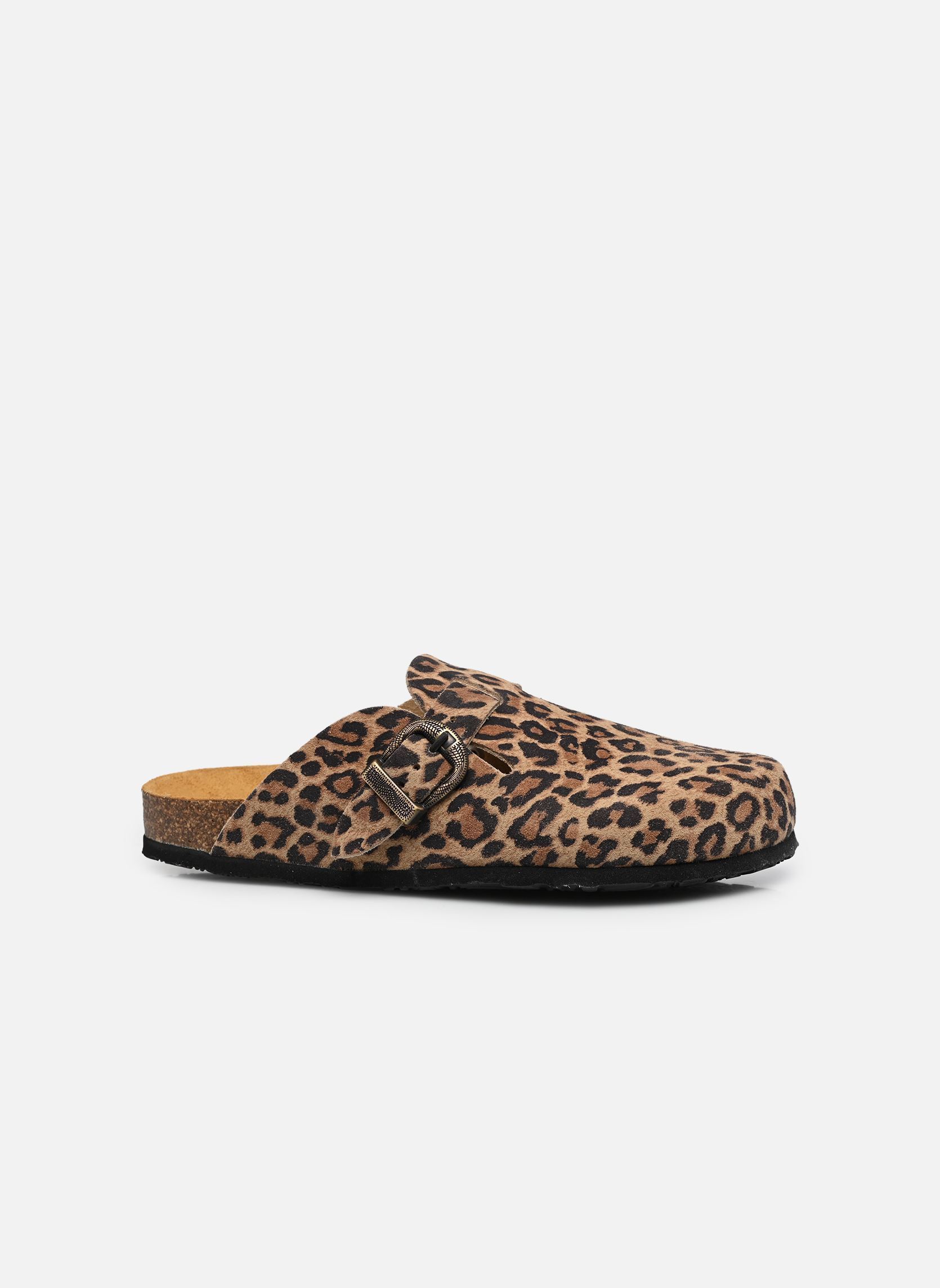 Mules et sabots BLOGG WEST femme marron Plakton Mules et sabots BLOGG WEST femme marron LEOPARDO METAL MUSHROOM