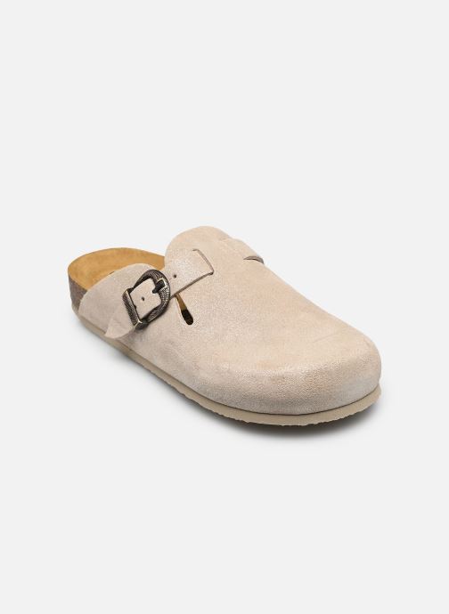 Plakton Pantoletten und Clogs BLOGG WEST damen beige
