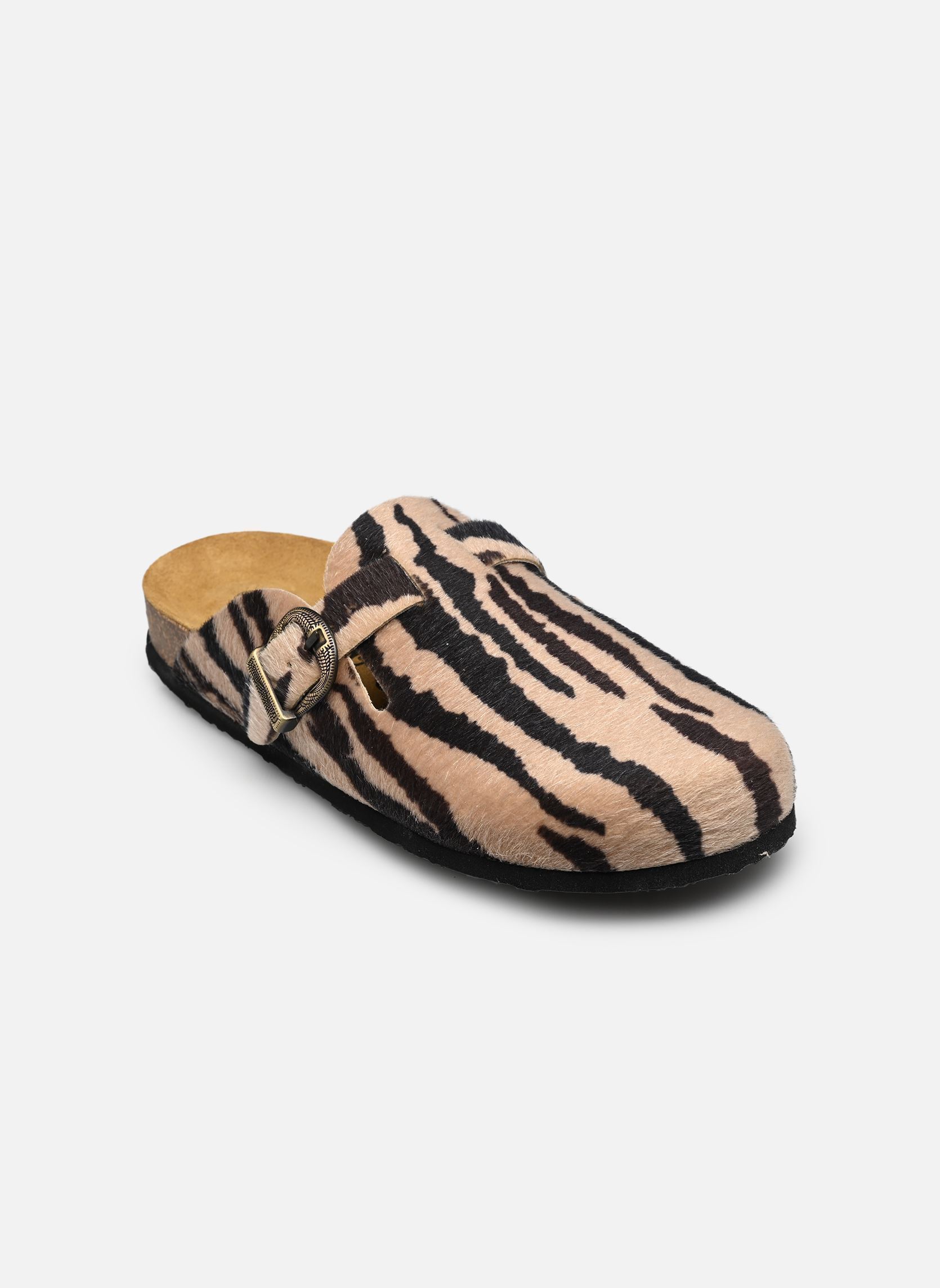 Pantoletten und Clogs BLOGG WEST damen beige Plakton Pantoletten und Clogs BLOGG WEST damen beige TIGRE 31 NEGRO