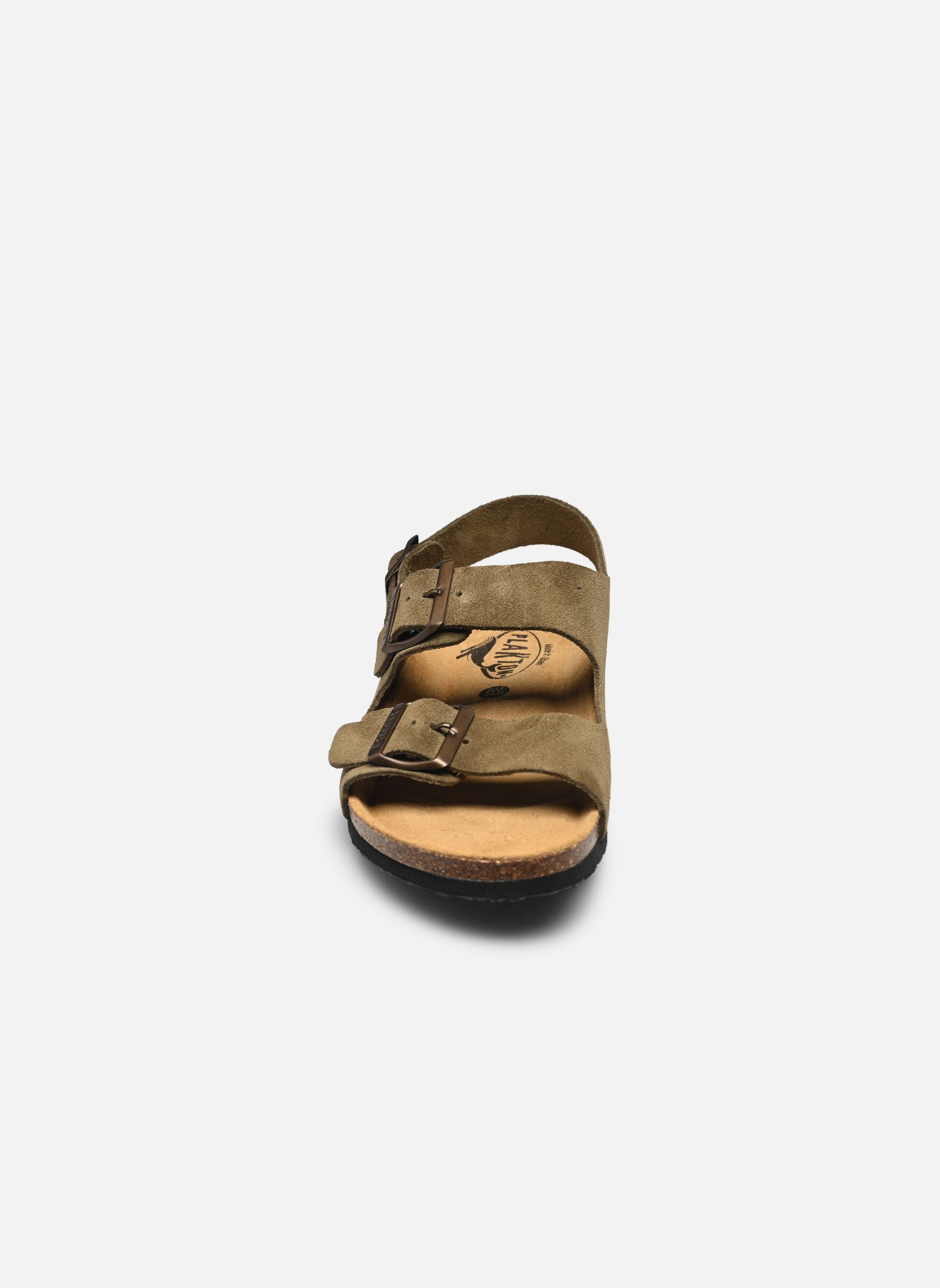 Platte sandalen BAKU dames groen Plakton Platte sandalen BAKU dames groen TREBOL 314