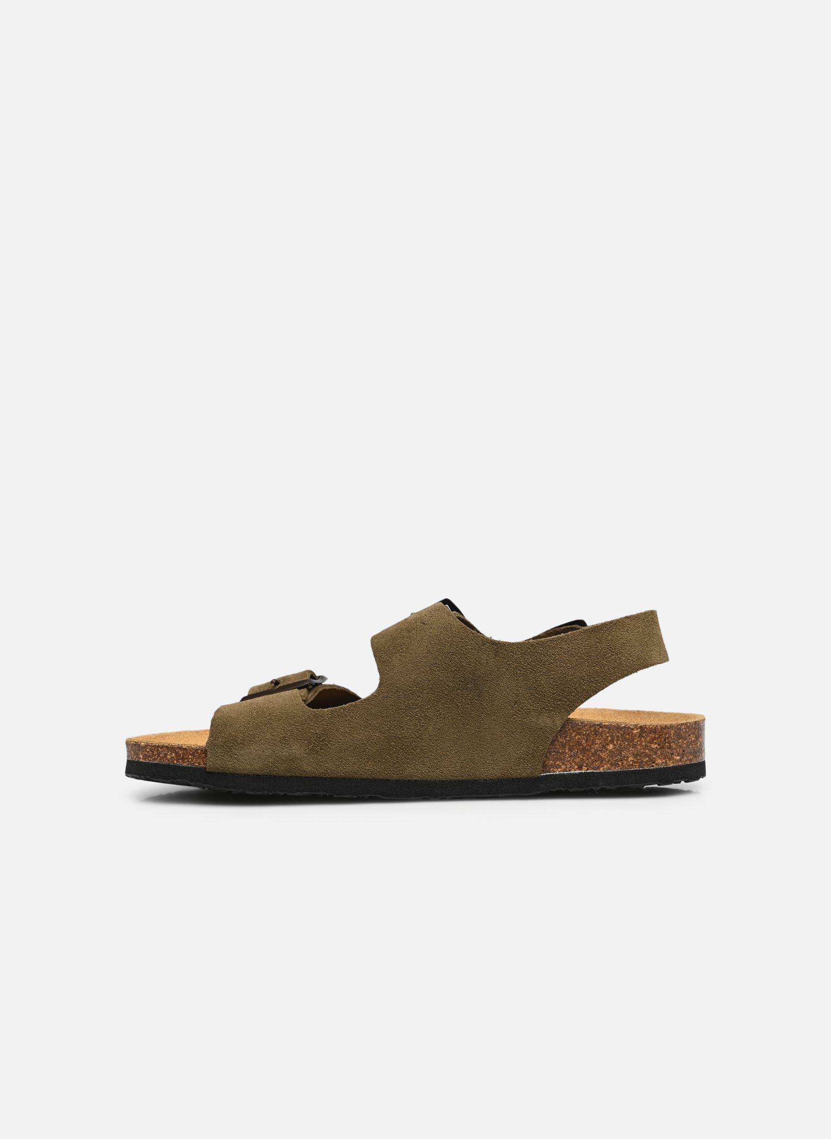 Platte sandalen BAKU dames groen Plakton Platte sandalen BAKU dames groen TREBOL 314