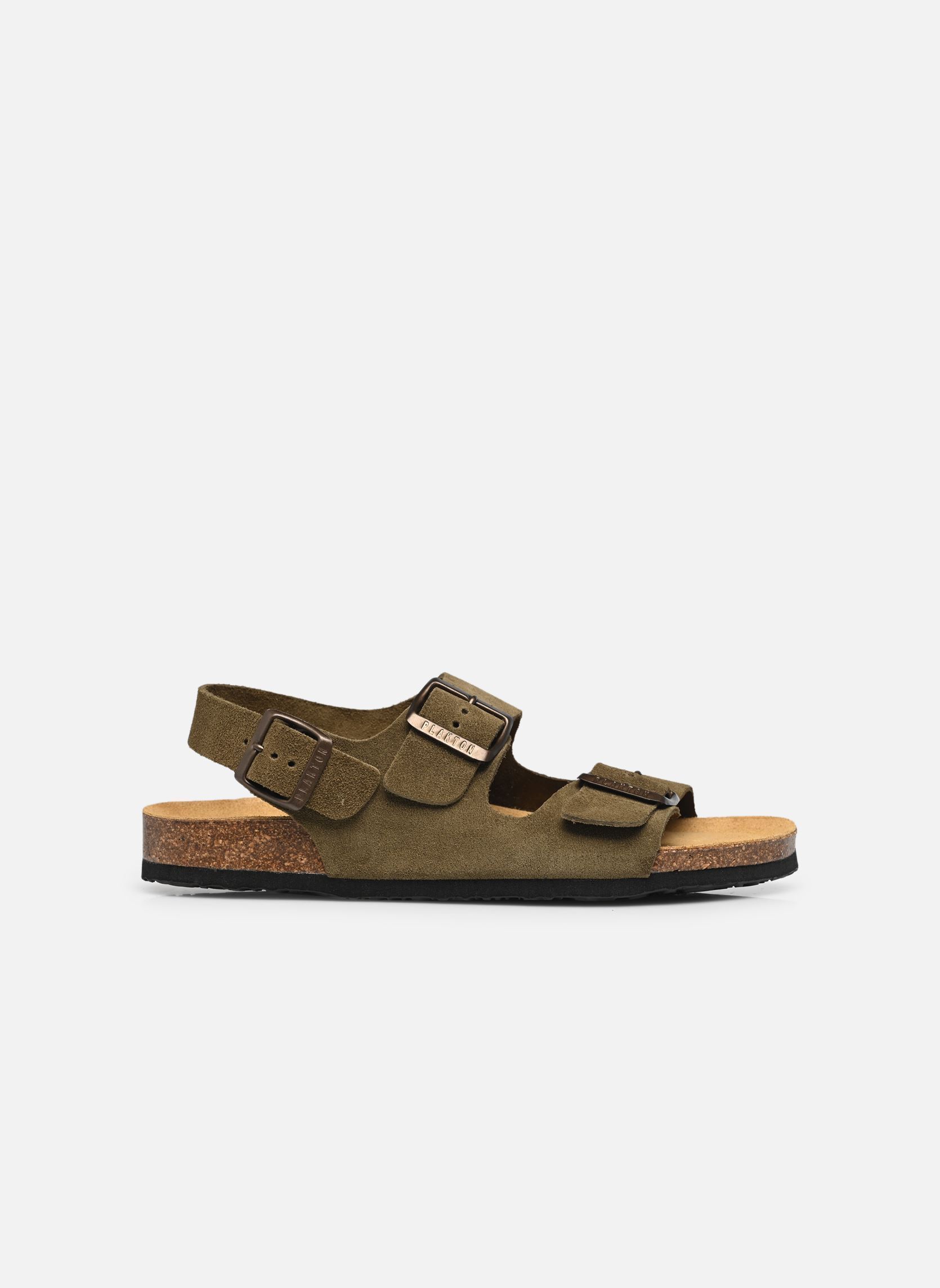 Platte sandalen BAKU dames groen Plakton Platte sandalen BAKU dames groen TREBOL 314
