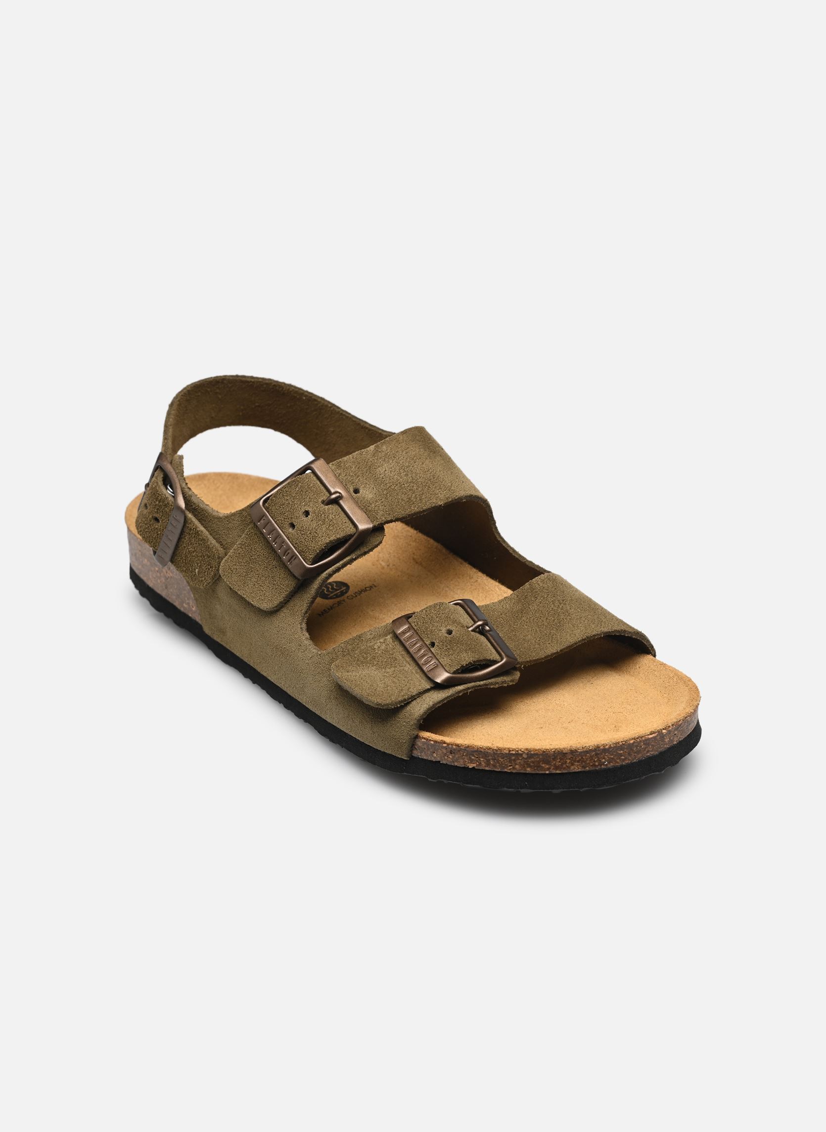 Platte sandalen BAKU dames groen Plakton Platte sandalen BAKU dames groen TREBOL 314