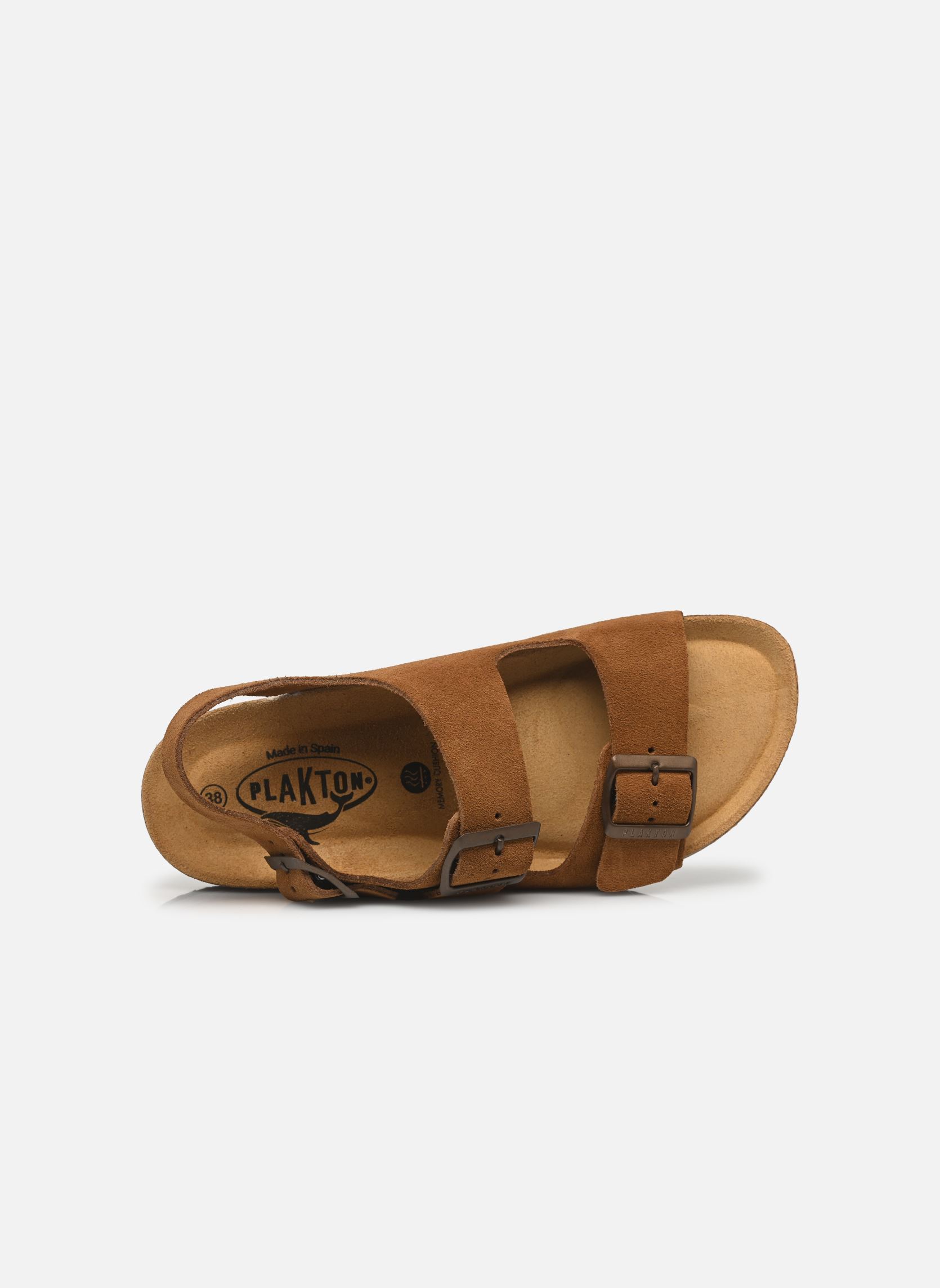 Platte sandalen BAKU dames bruin Plakton Platte sandalen BAKU dames bruin ROBLE 301