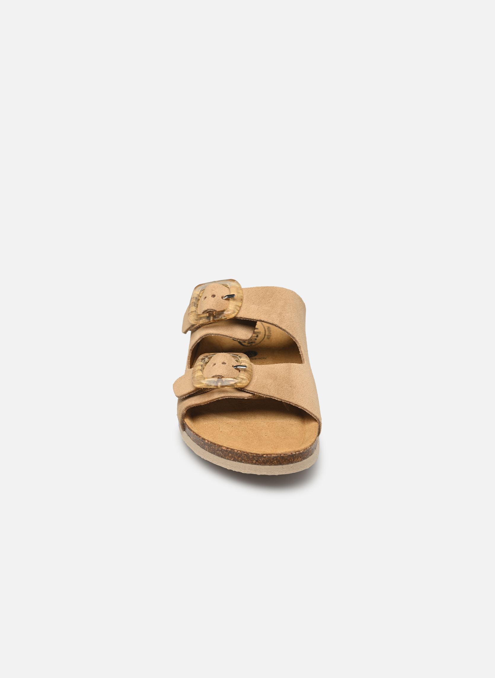 Zuecos y mules BETA FLEX mujer marrón Plakton Zuecos y mules BETA FLEX mujer marrón TAN 106 X