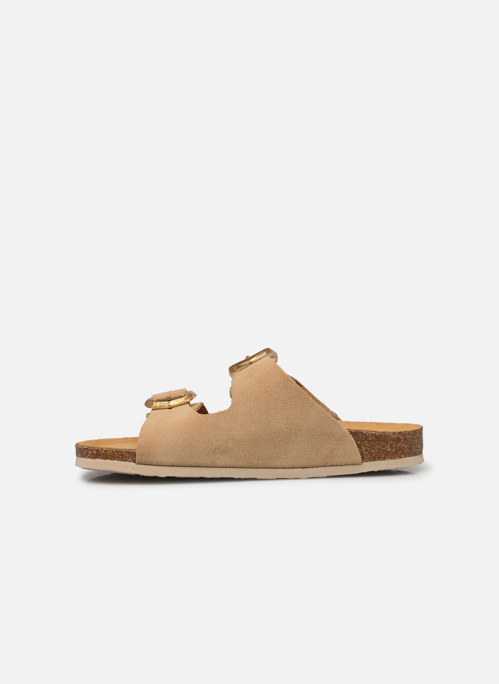 Zuecos y mules BETA FLEX mujer marrón Plakton Zuecos y mules BETA FLEX mujer marrón TAN 106 X