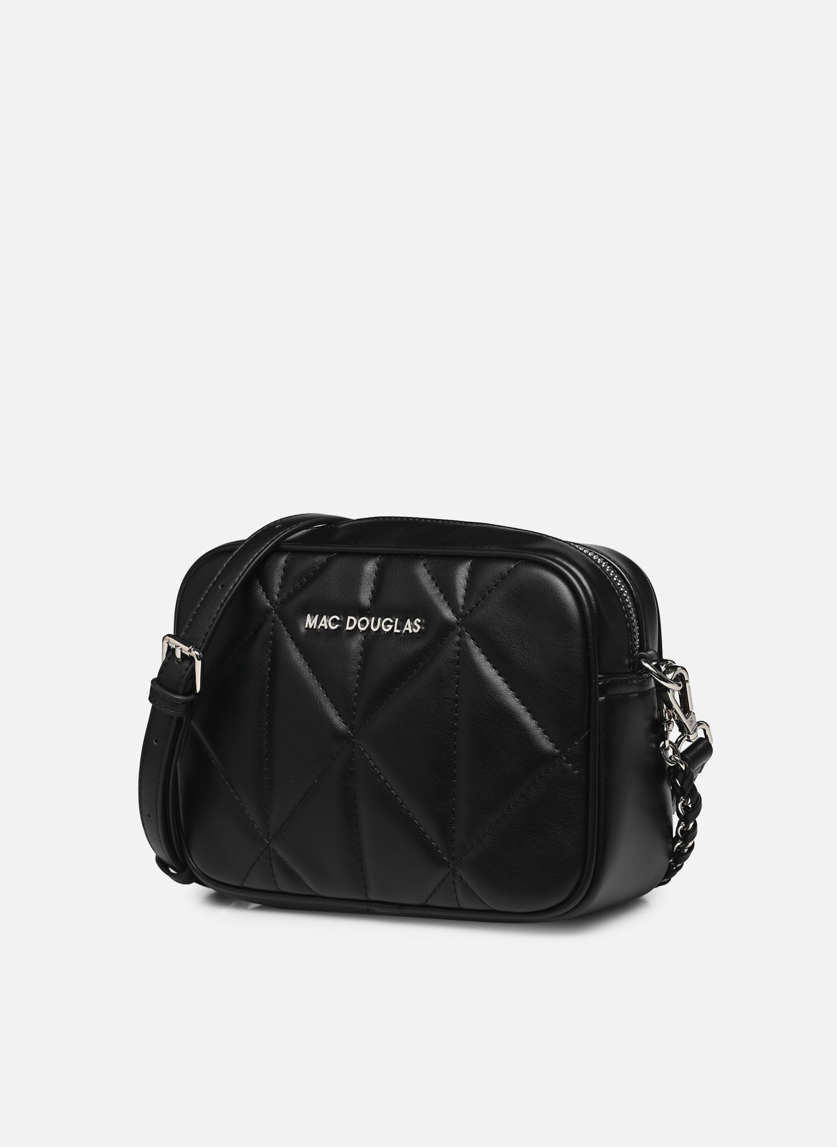 Sacs bandoulière Dauphi S Clint femme noir Mac Douglas Sacs bandoulière Dauphi S Clint femme noir Matelasse Noir Ma01