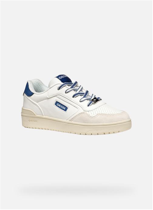 Geox Baskets basses J WASHIBA BOY garçon blanc
