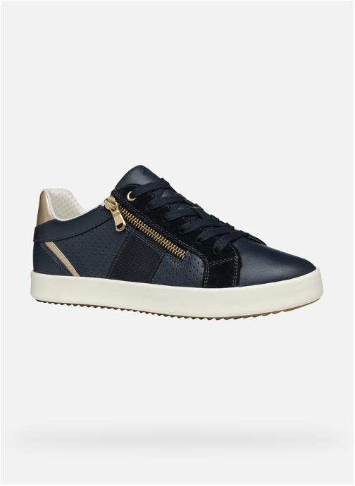 Geox Baskets basses D BLOMIEE femme bleu