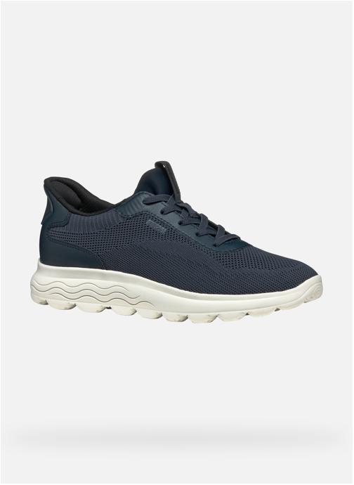 Geox Baskets basses D SPHERICA PLUS femme bleu