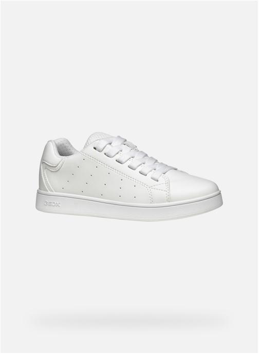 Geox Baskets basses ECLYPER BOY garçon blanc
