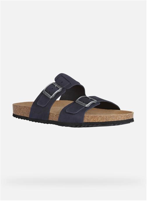 Geox Sandales et mules U SANDAL GHITA homme bleu
