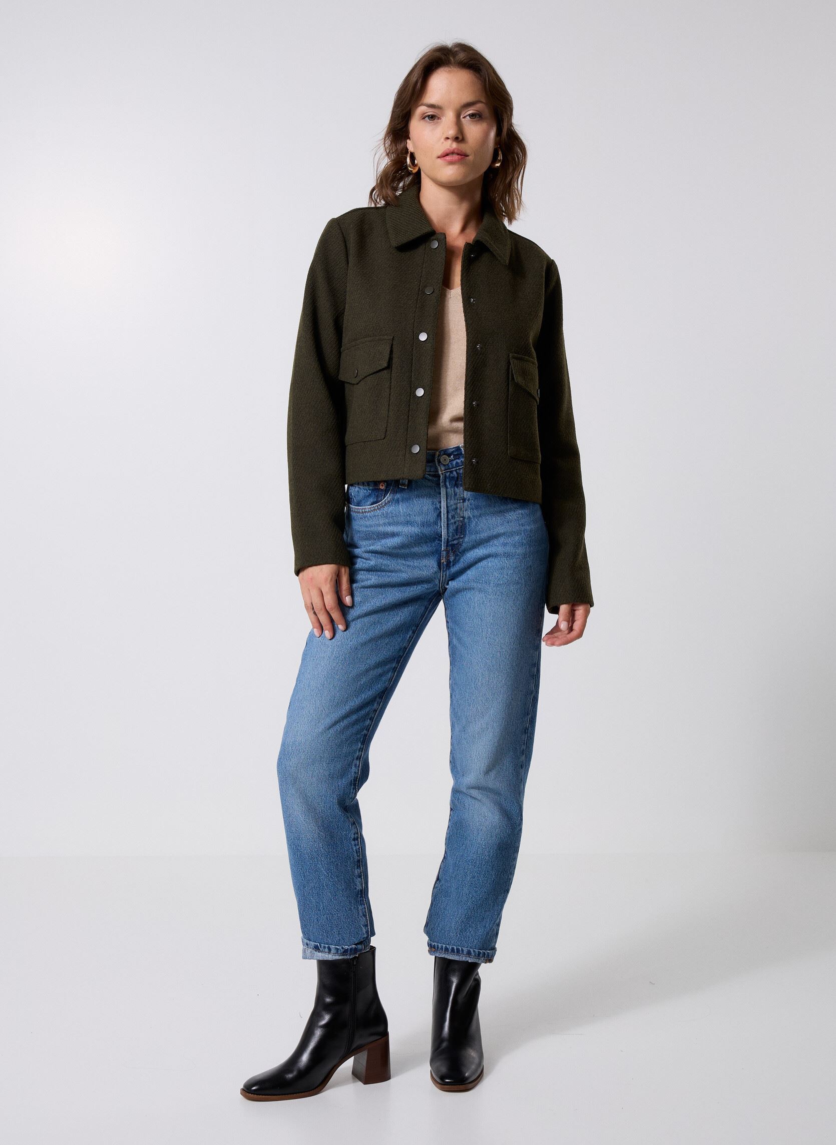 Jassen VECASUAL dames groen MADE BY Jassen VECASUAL dames groen DEEP DEPTHS