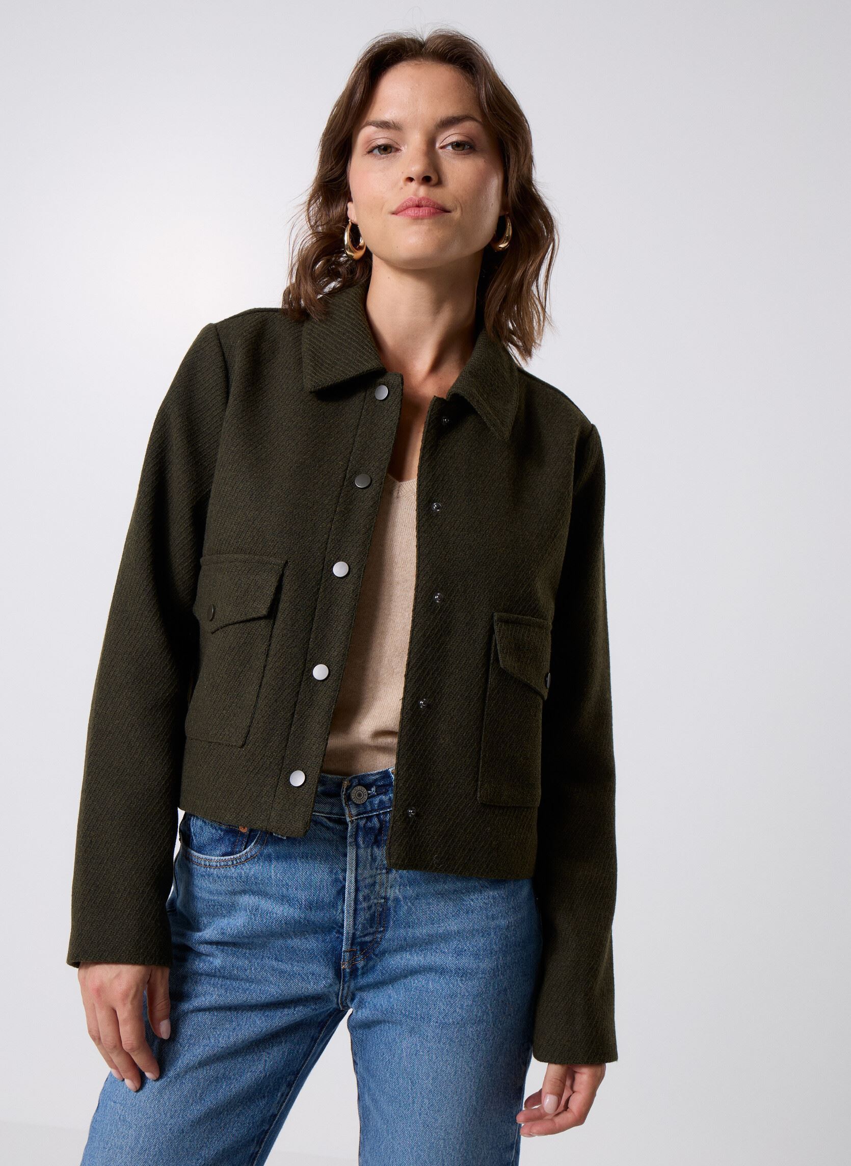 Jassen VECASUAL dames groen MADE BY Jassen VECASUAL dames groen DEEP DEPTHS
