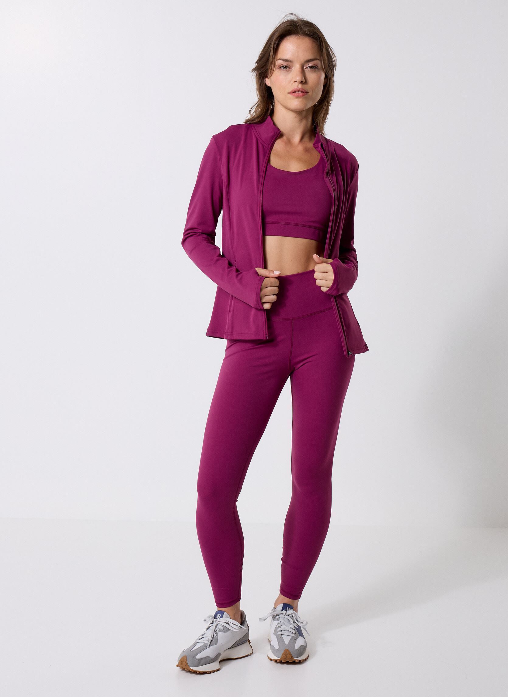 Vestes de survêtement VESPORT femme bordeaux MADE BY Vestes de survêtement VESPORT femme bordeaux MAGENTA PURPLE