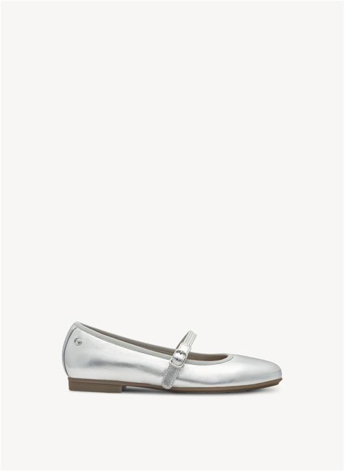 Tamaris Ballerines classiques 8-82107-44 femme argent