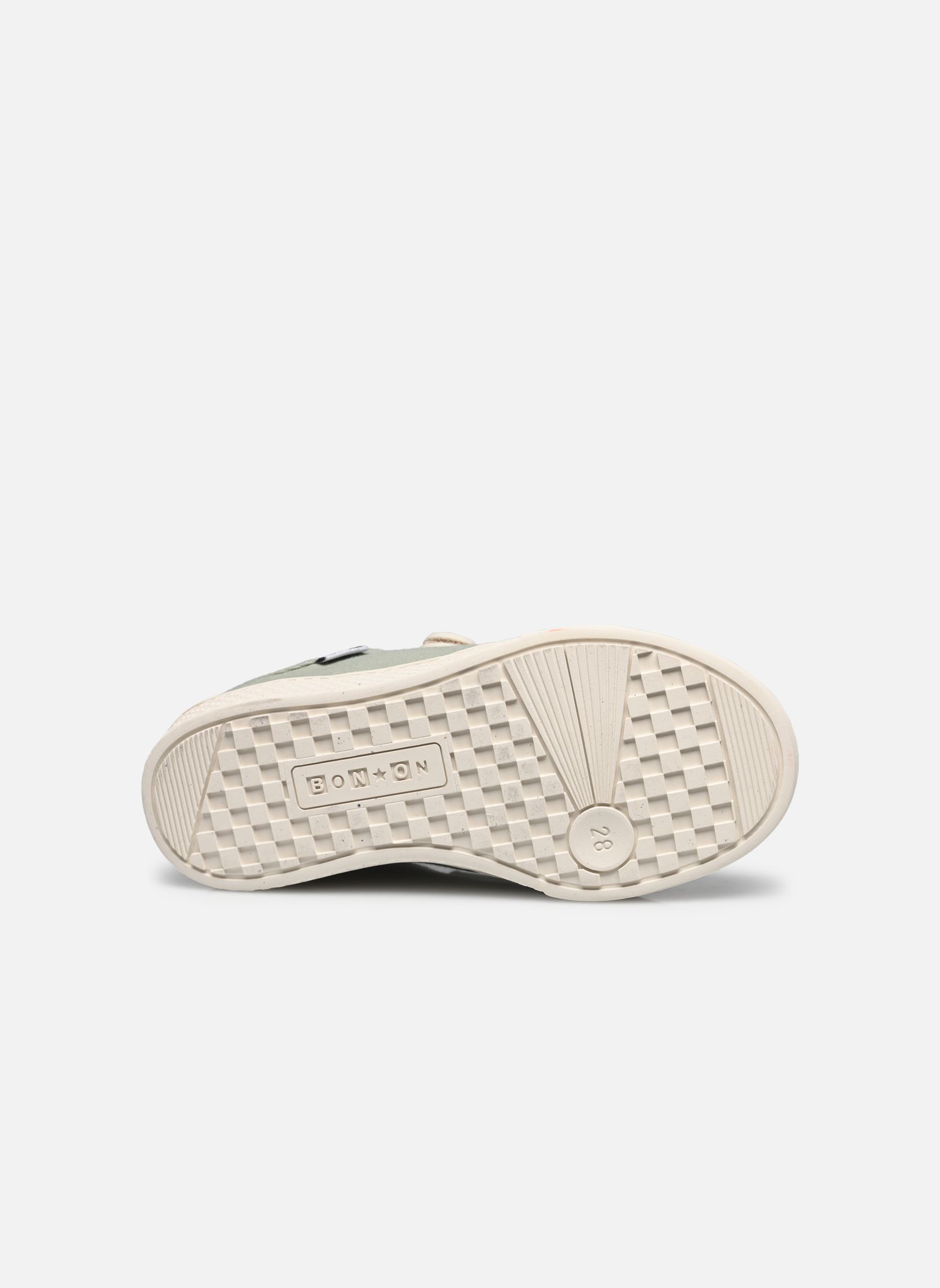 Baskets IZY SCRATCH garçon vert Bonton Baskets IZY SCRATCH garçon vert Almond